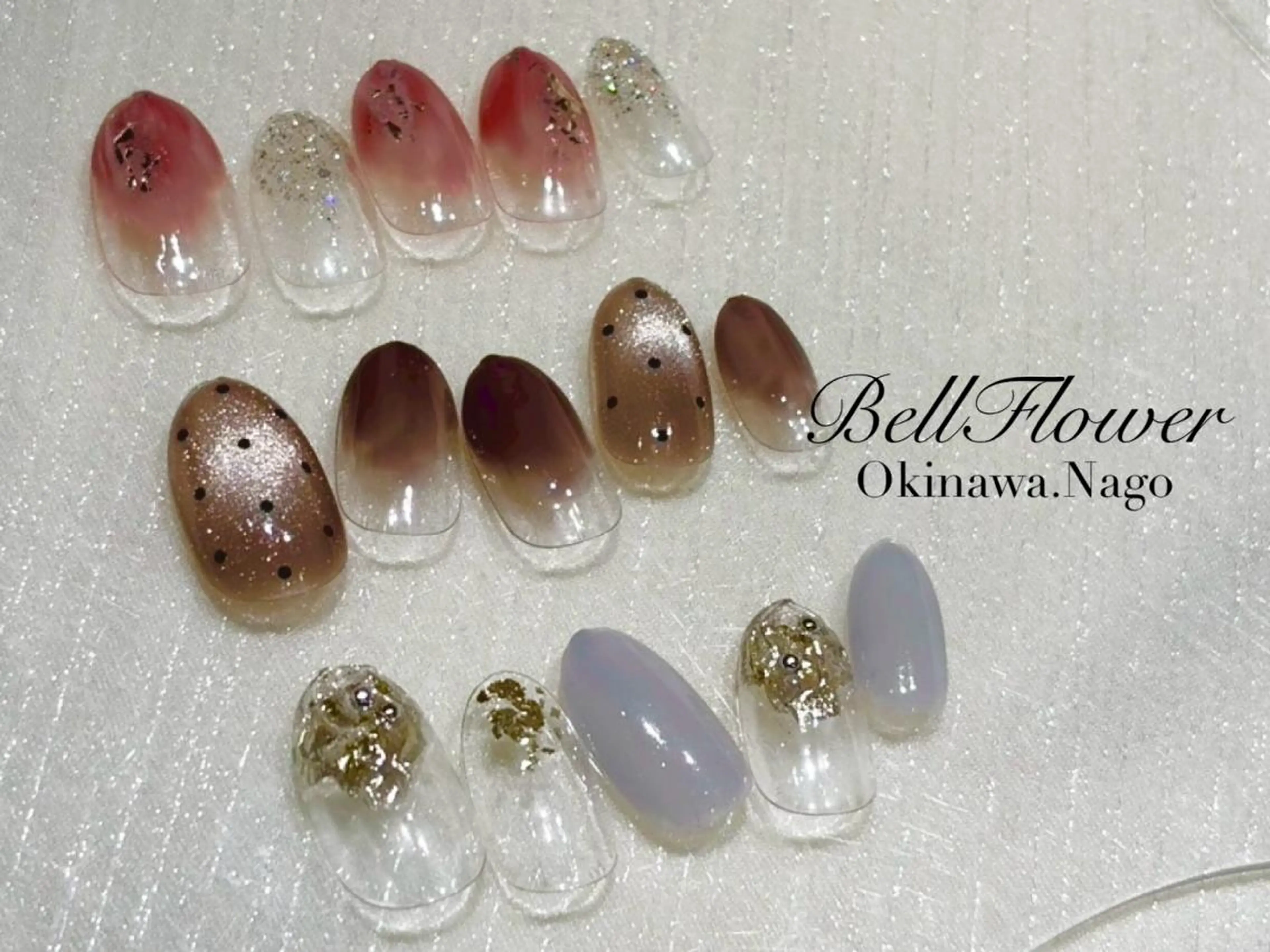 ネイル ハンドネイル BellFlower 名護 Kyokoのネイルデザイン