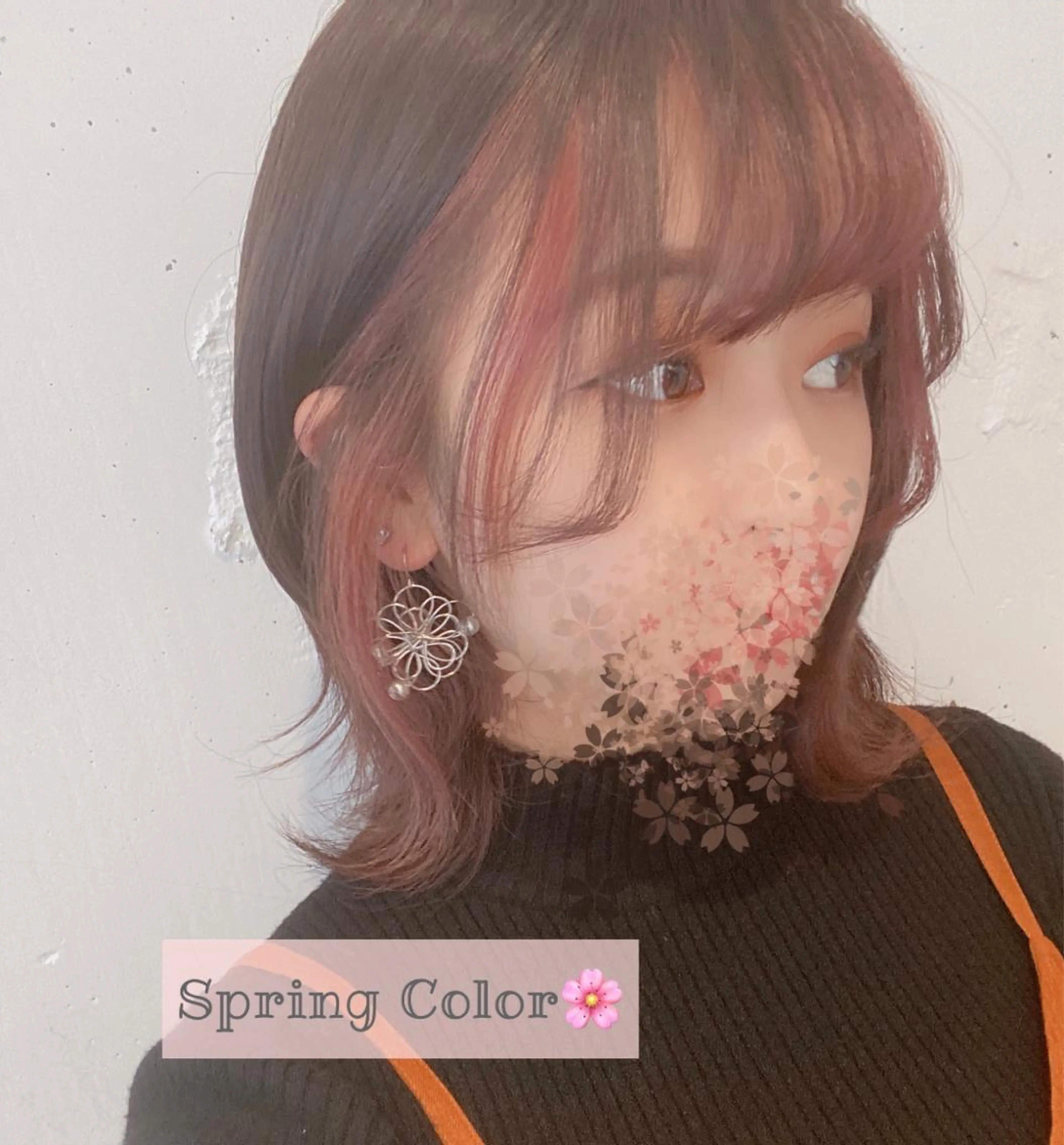 ショート カラー ヘアアレンジ 🌼NAMI 🌼のヘアスタイル