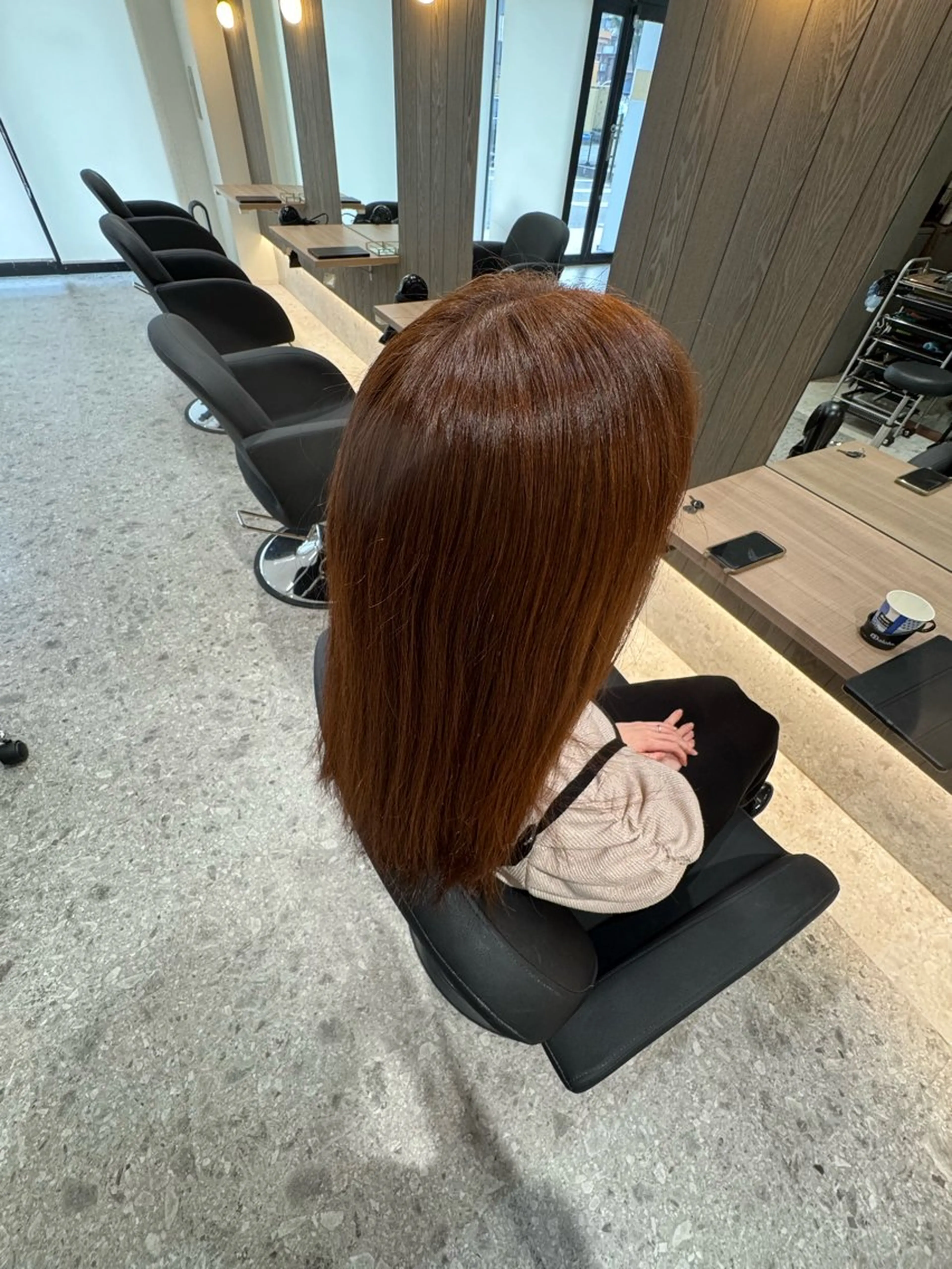 カラー 中野 瑠星のヘアスタイル