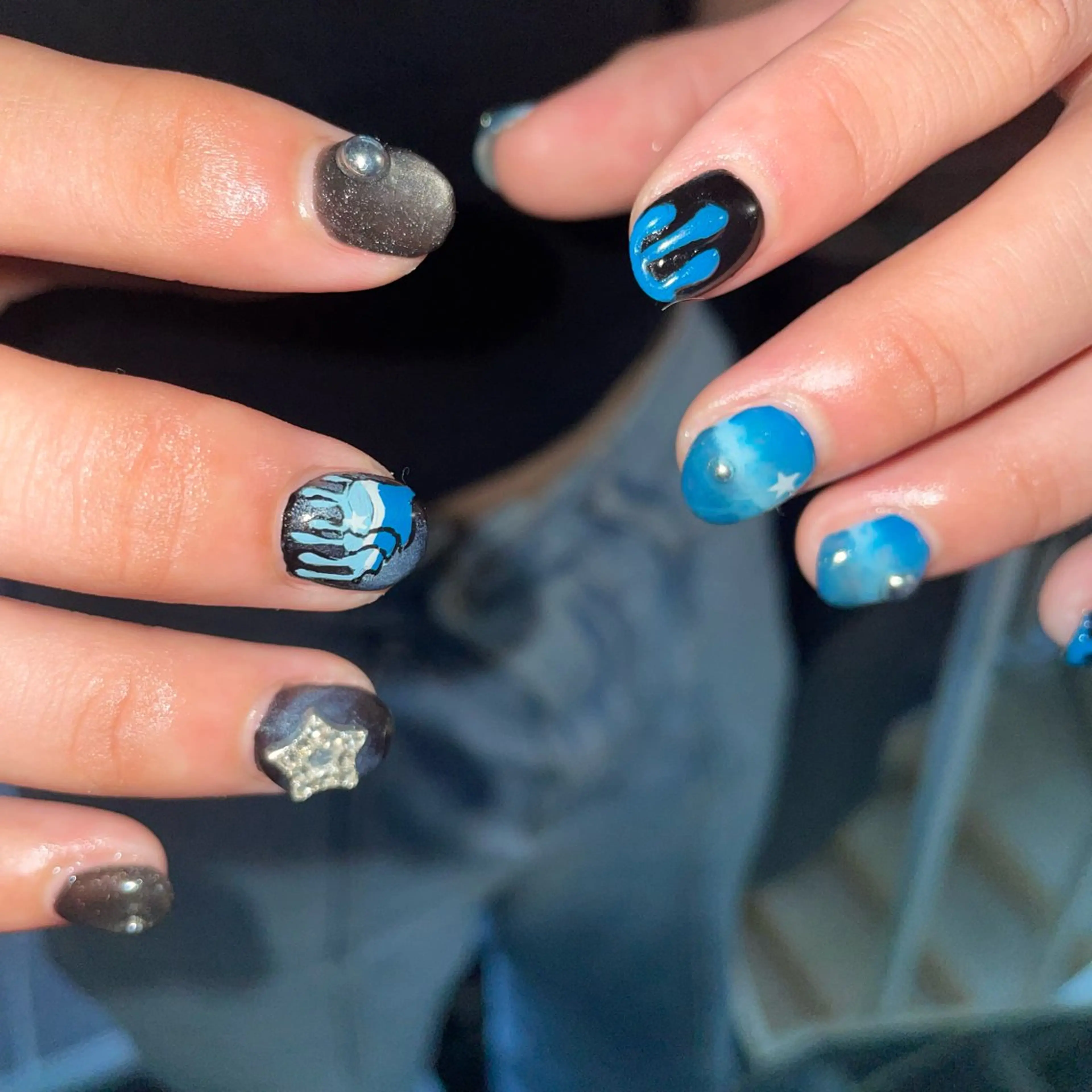 ネイル ひめか🫁 推し概念・個性派のネイルデザイン