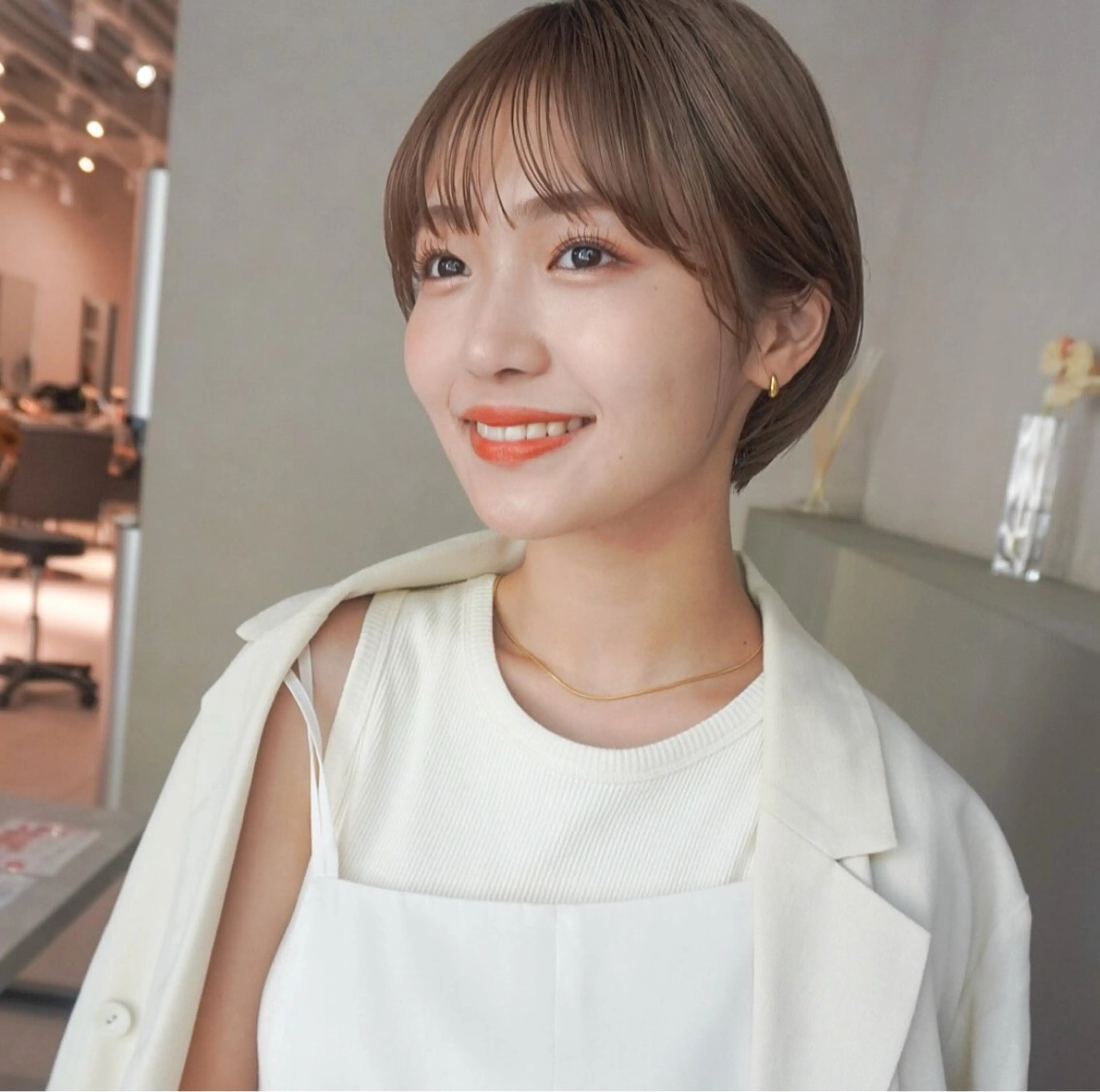 【無料🧺】ショートカット・ショートボブ (トリートメント付き) 骨格似合わせカット🌷︎28日 18:00〜19:30の写真