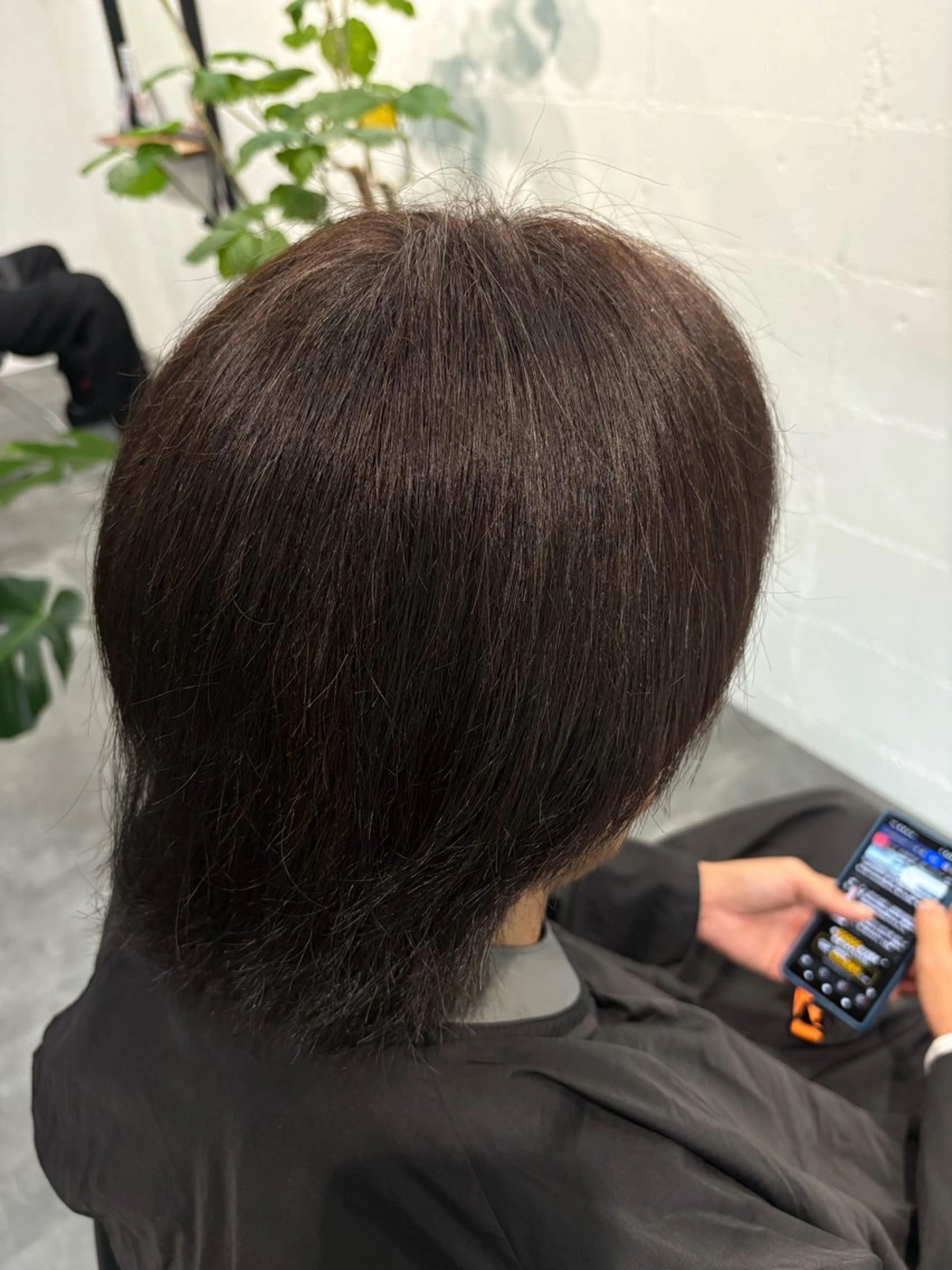 カラー ブリーチ ブラウンカラー 透明感カラー ブリーチなしカラー ゴーエン所属・藤が丘/カットモデル /fukiのエステ・リラクイメージ