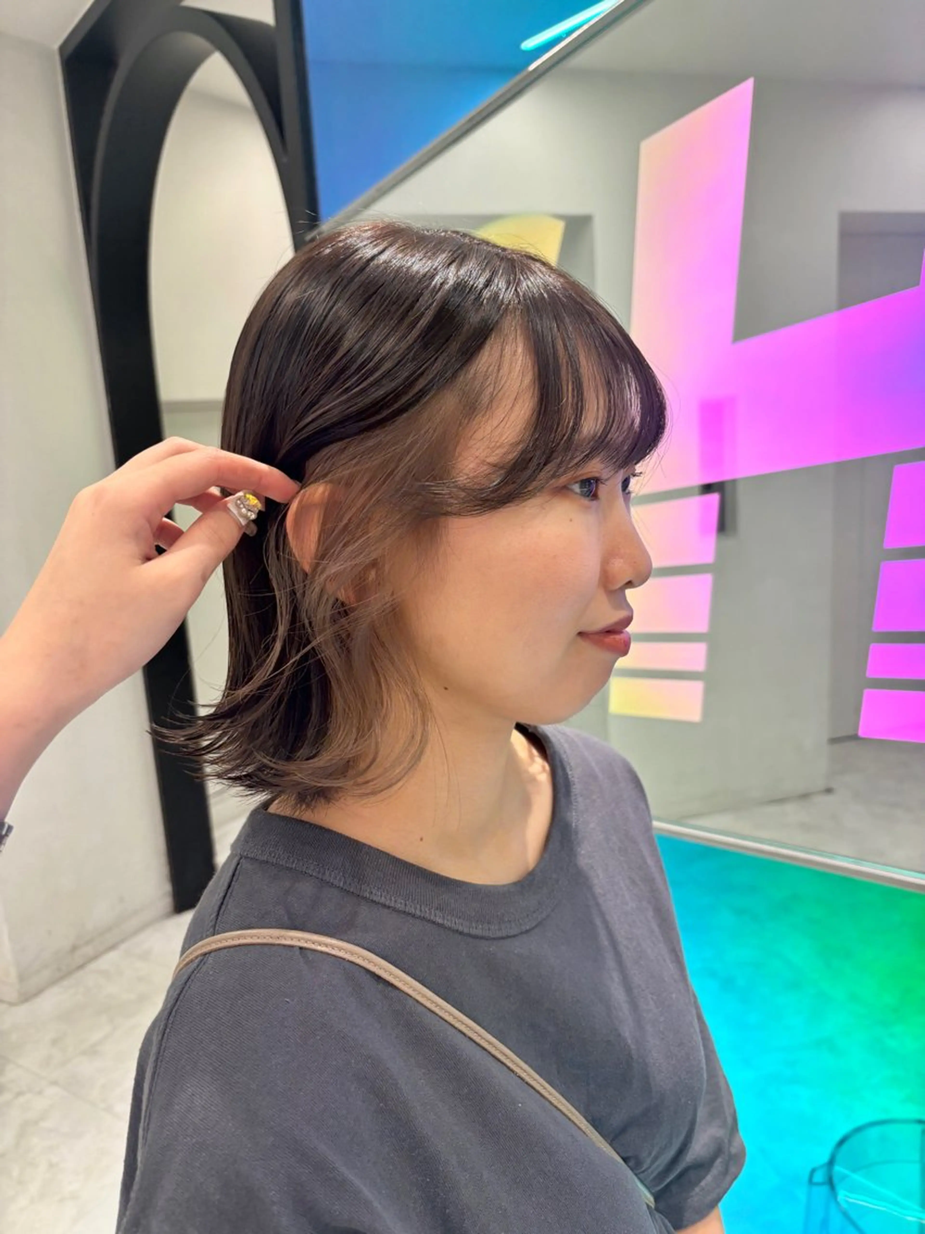 ロング カラー 💖ミルクティー💖 あかり💖のヘアスタイル