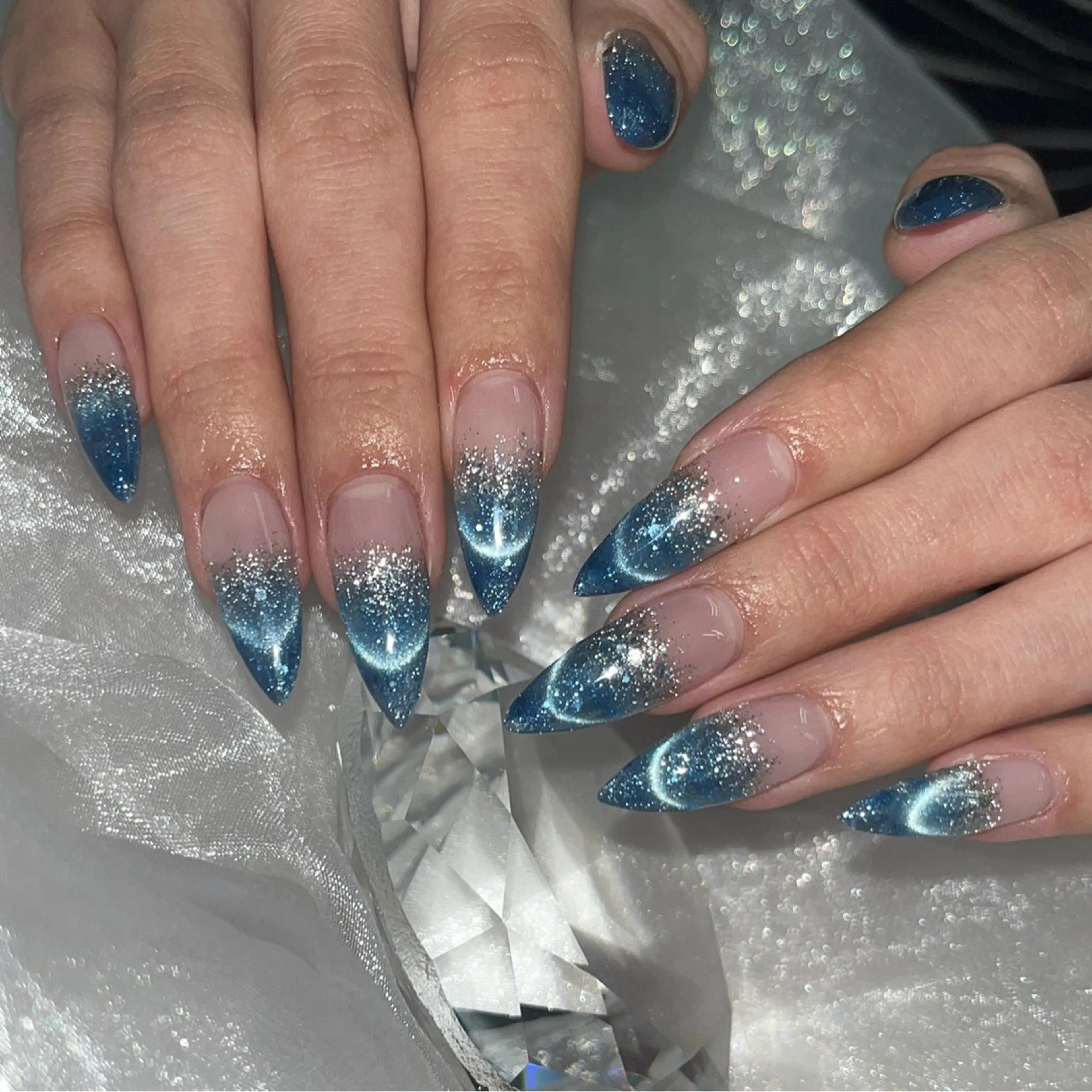 ネイル ハンドネイル tener 🖤yua🖤のネイルデザイン