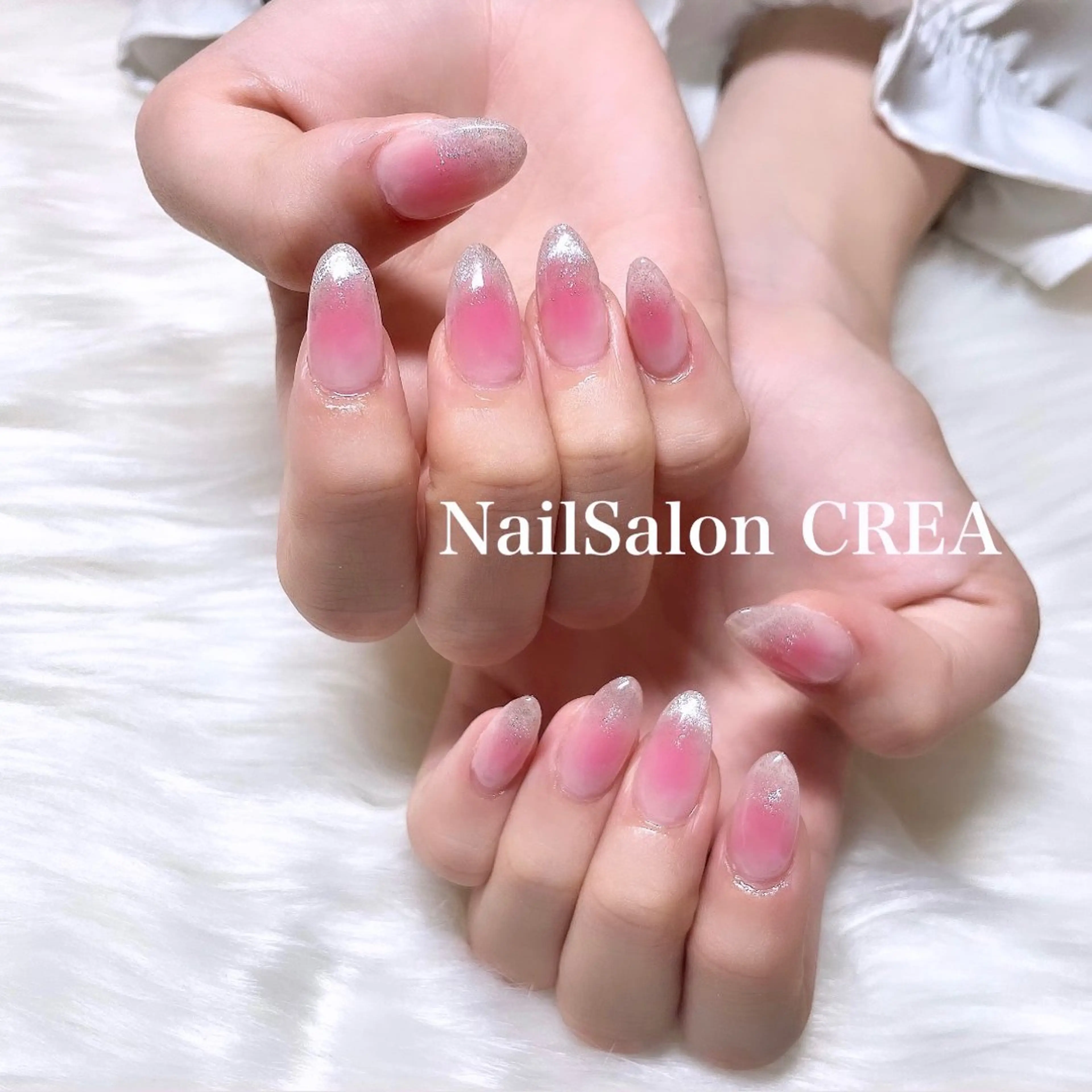 ネイル チークネイル ハンドネイル NailSalon CREAのネイルデザイン