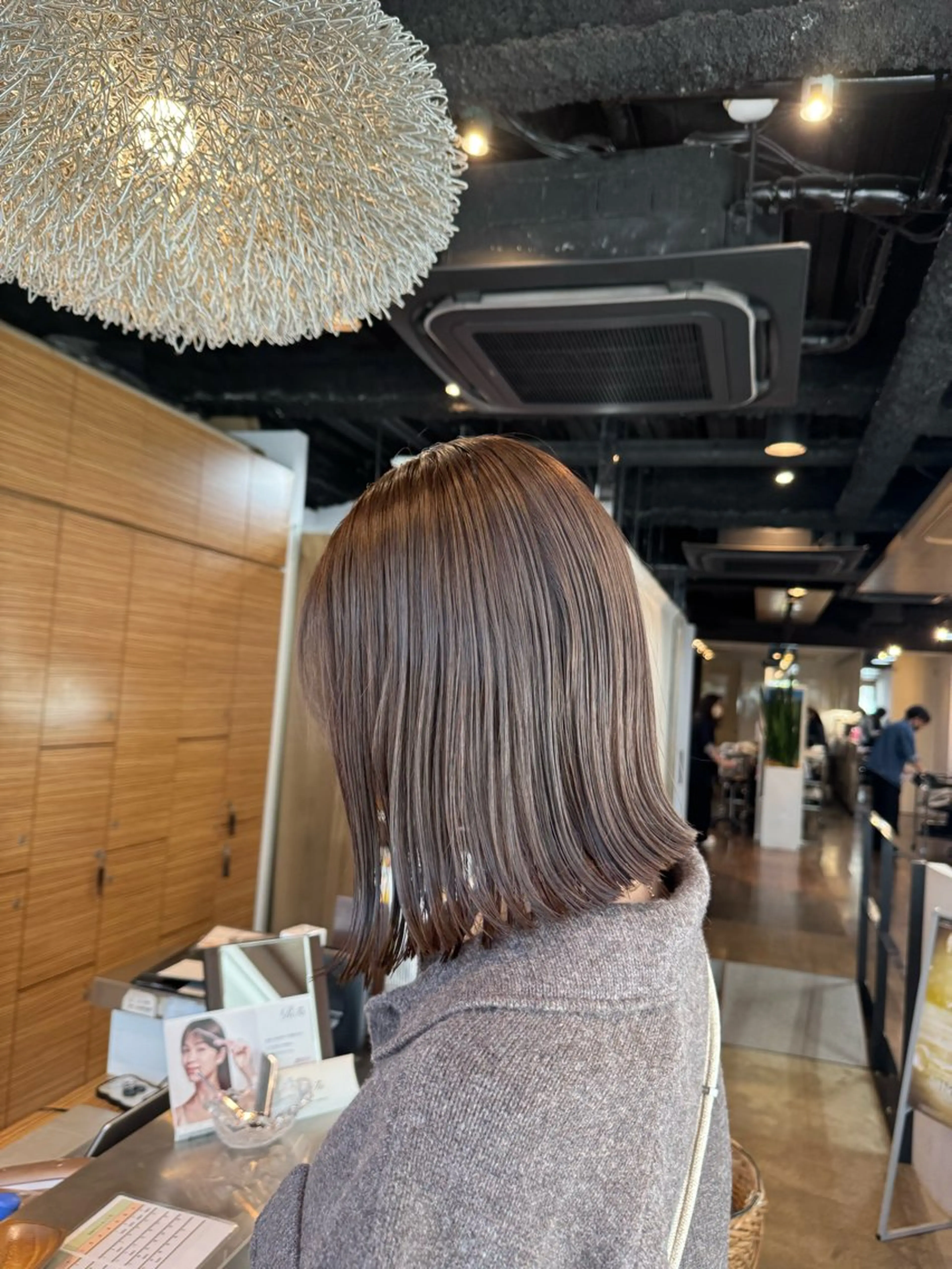 ミディアム ボブ 外ハネヘア ✦creer都島✦ ɪʀᴏʜᴀ ꕀ 🎀のヘアスタイル