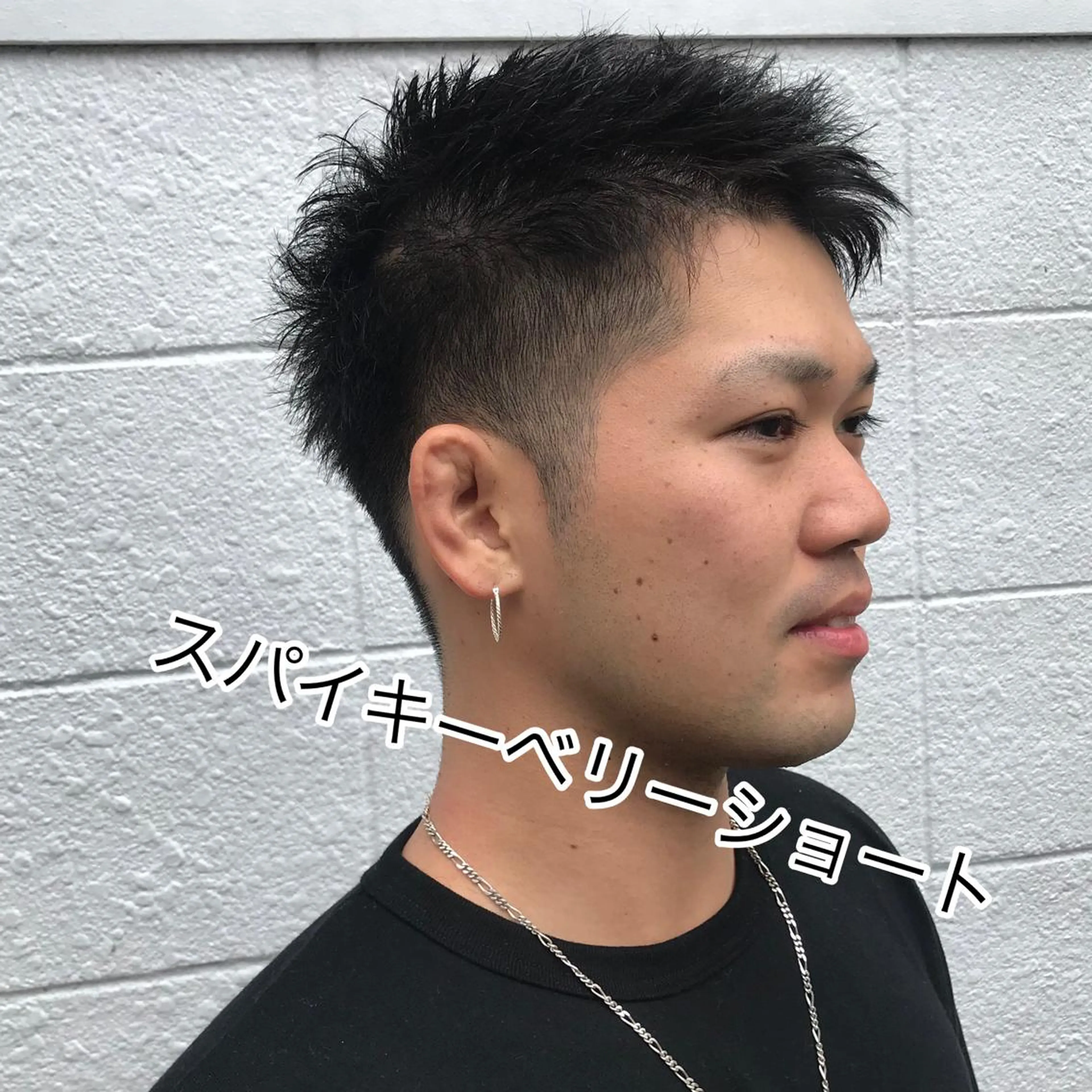 ショート カラー パーマ メンズ カット ヘッドスパ JUNTA 梅田茶屋町のヘアスタイル