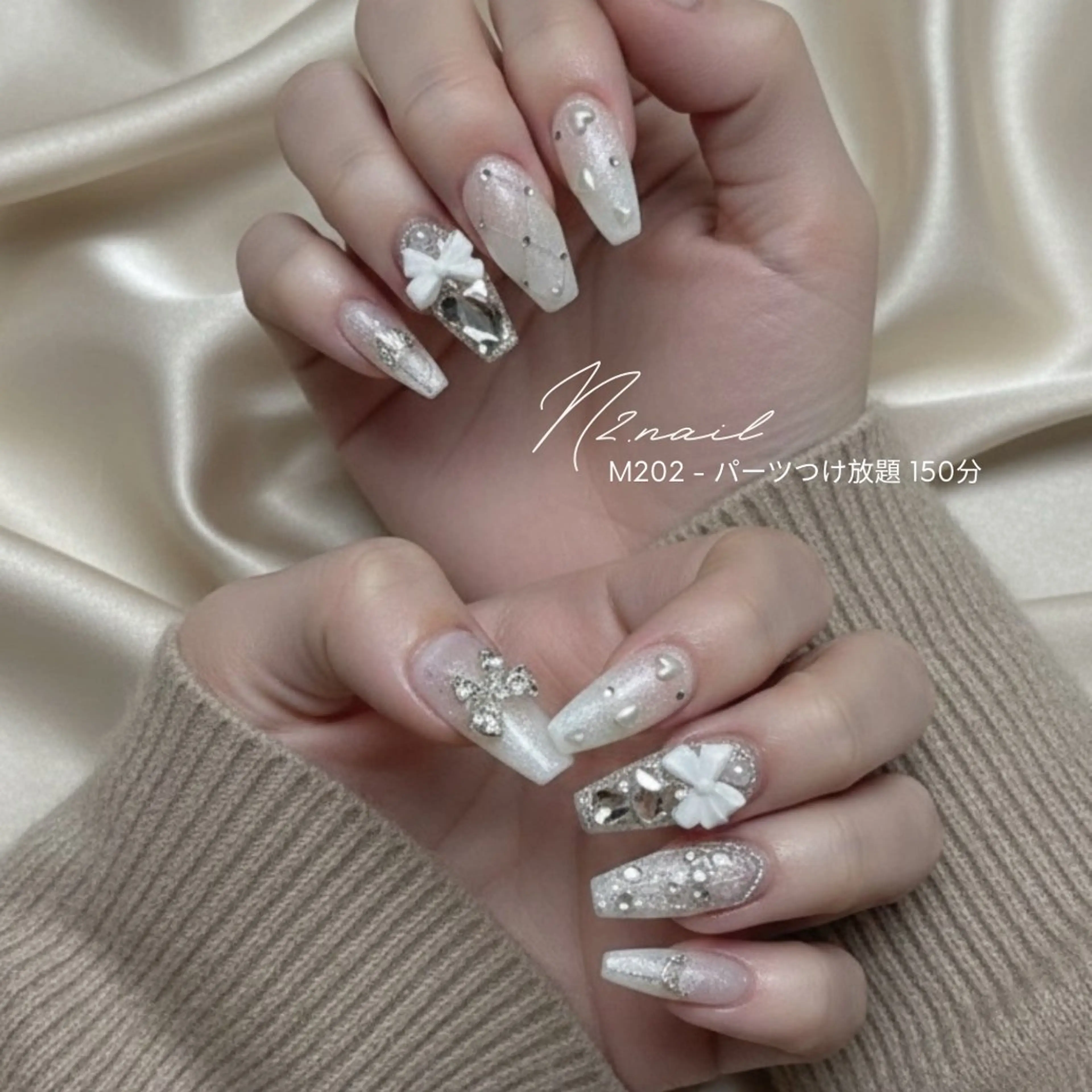 ミディアム ハンドネイル N2.nail所属・N2 nailのネイルデザイン