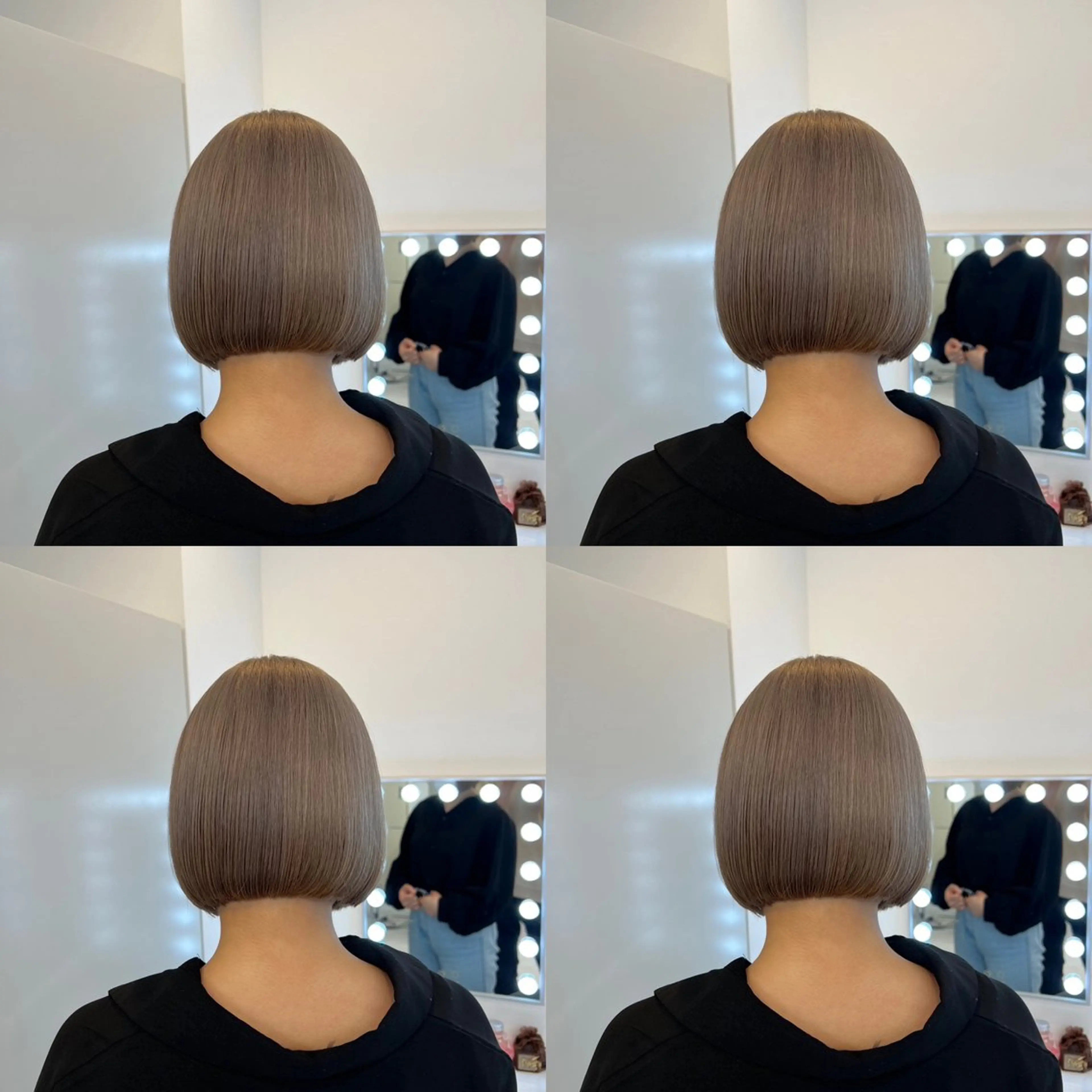 ショート カラー グレージュ カット ヘアカラー トリートメント ✨髪質改善✖︎韓国 レイヤー✨ナカムラのヘアスタイル