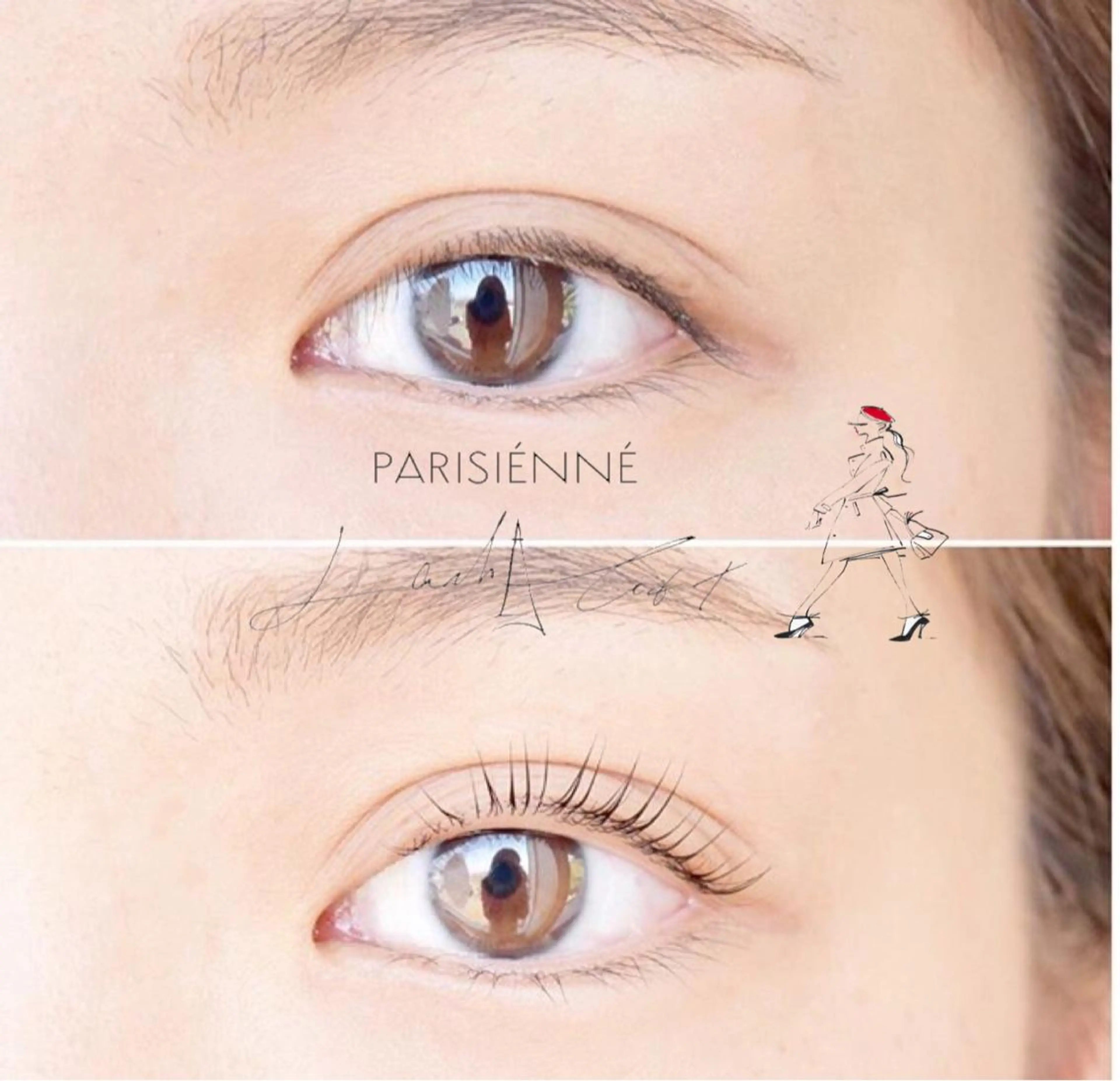 マツエク・マツパ パリジェンヌラッシュリフト wowvi ワウビーのネイルデザイン