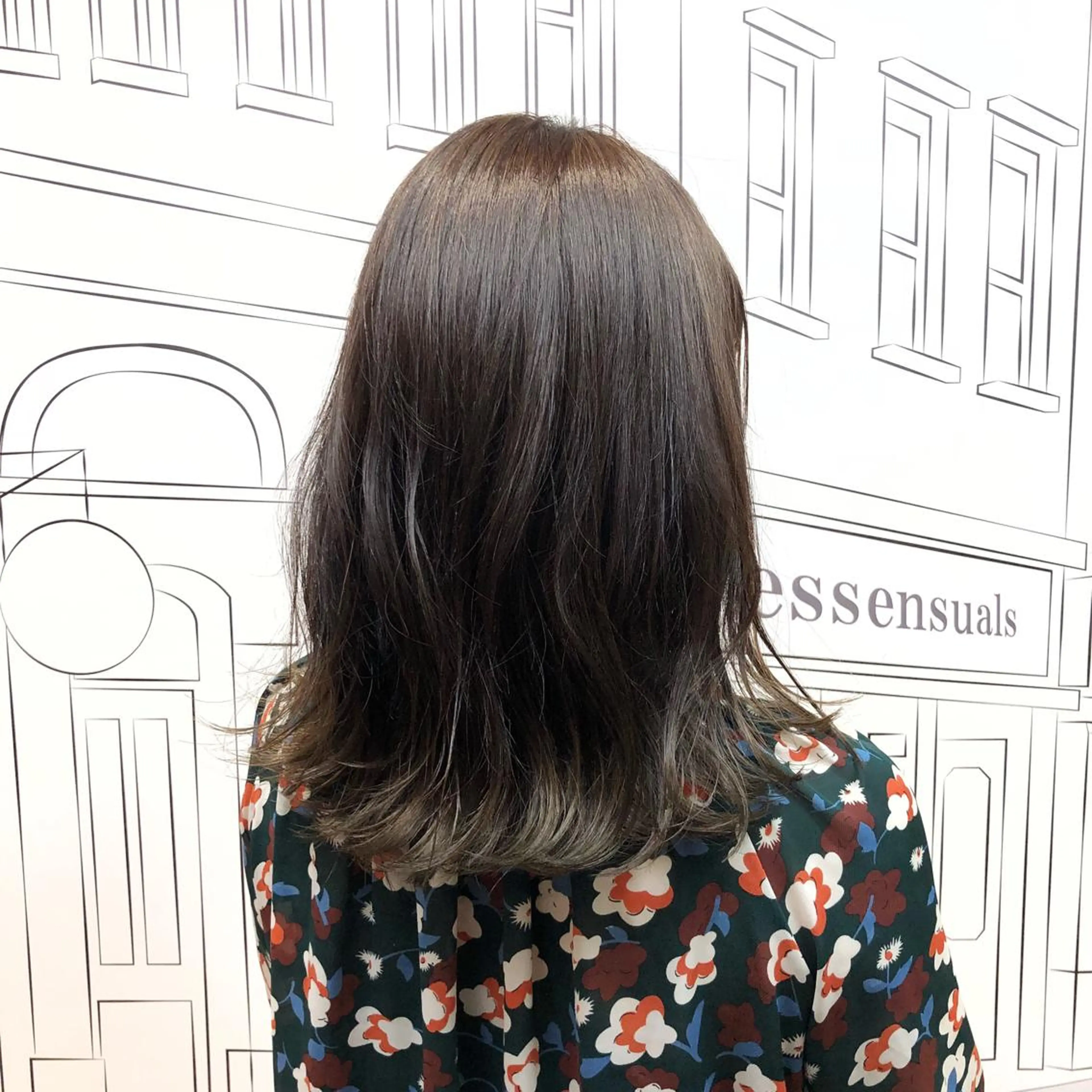 セミロング カラー レイヤー,ボブ / 彩未のヘアスタイル