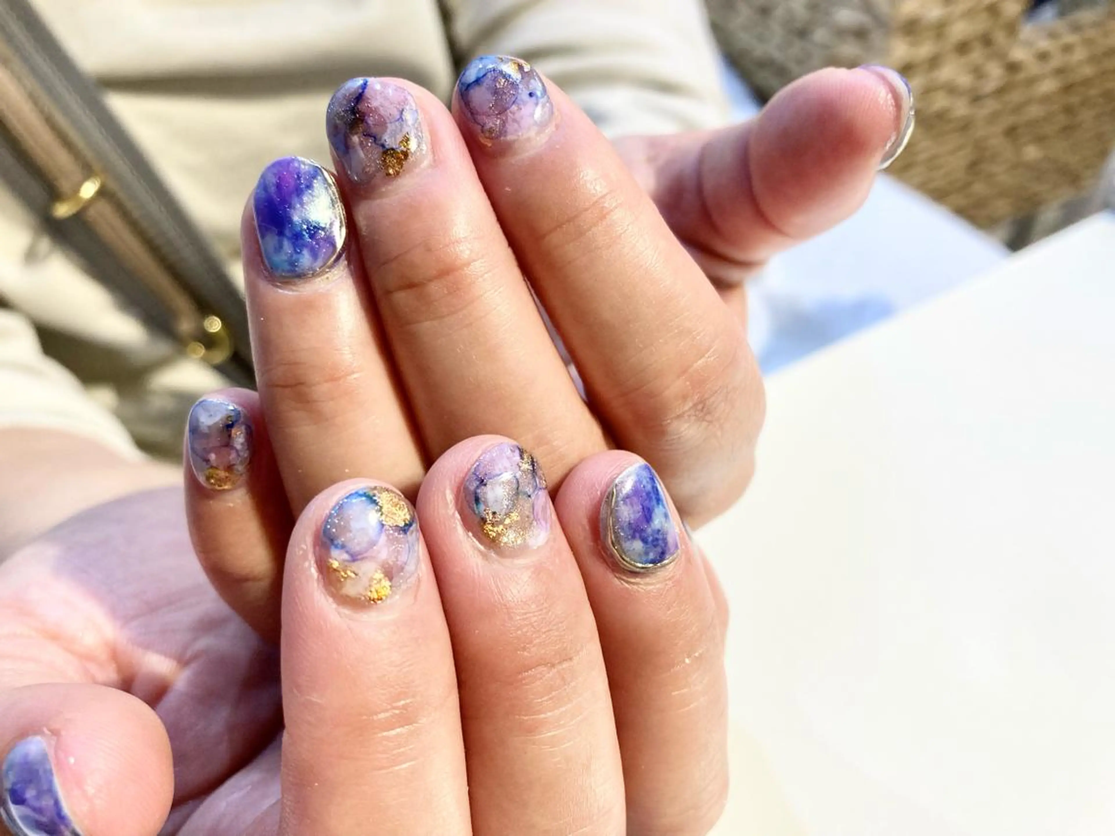 ネイル アートネイル ジェルネイル ニュアンスネイル Solmare 中目黒 mutoのネイルデザイン