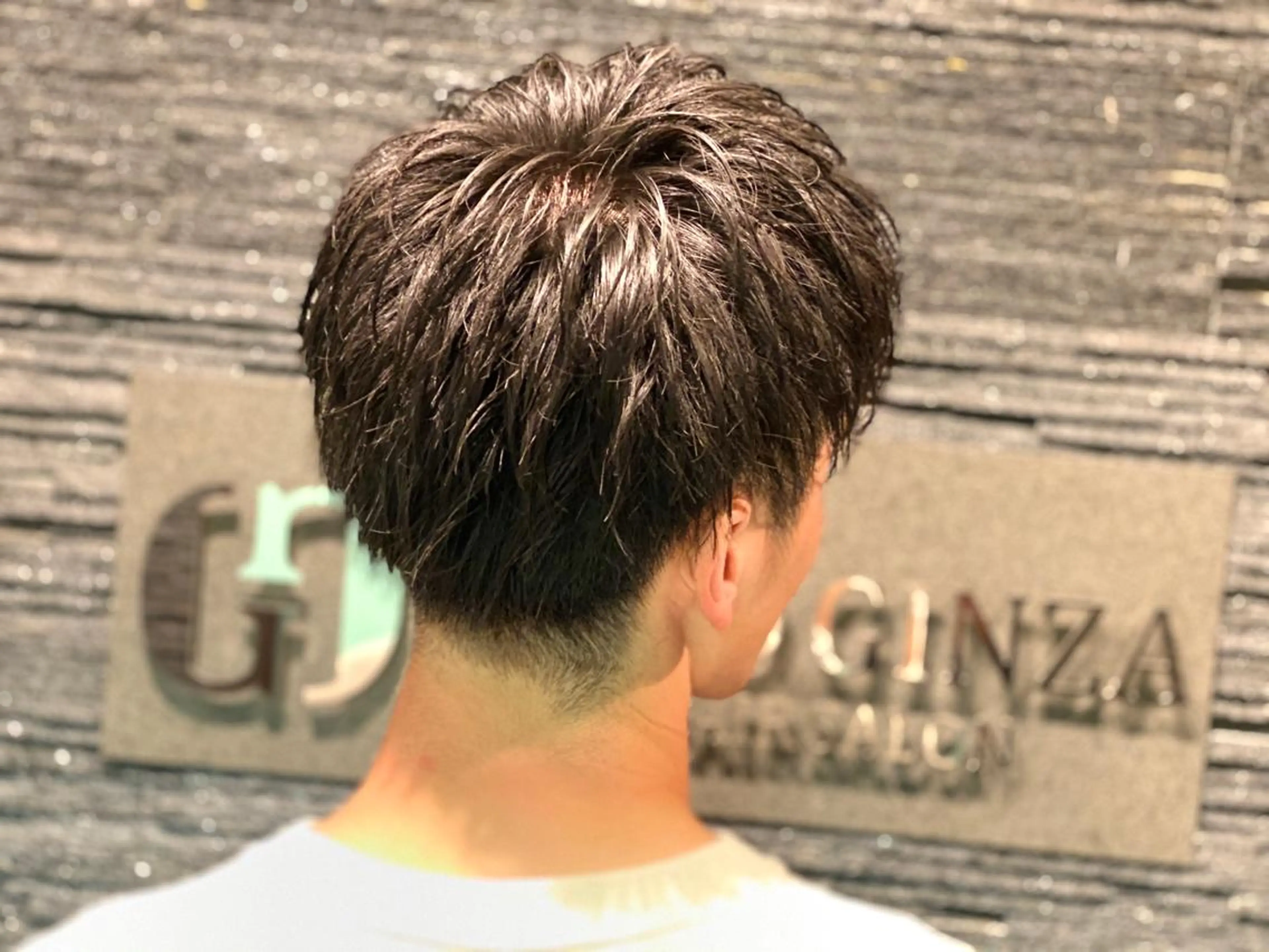 ミディアム メンズ HIRO GINZA 池袋東口店所属・林田 龍明のヘアスタイル