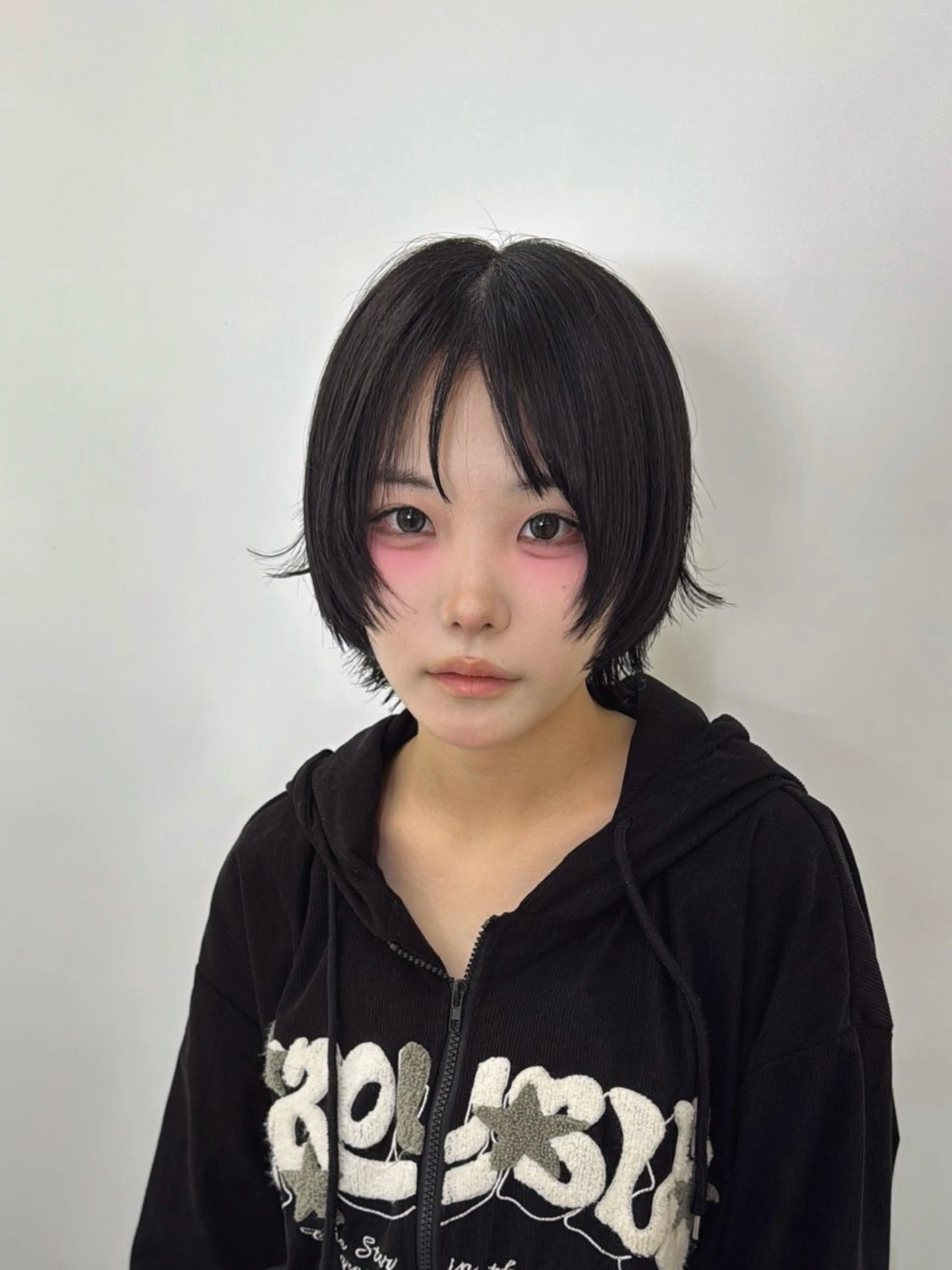 ショート ウルフレイヤー エクステ/kokiのヘアスタイル