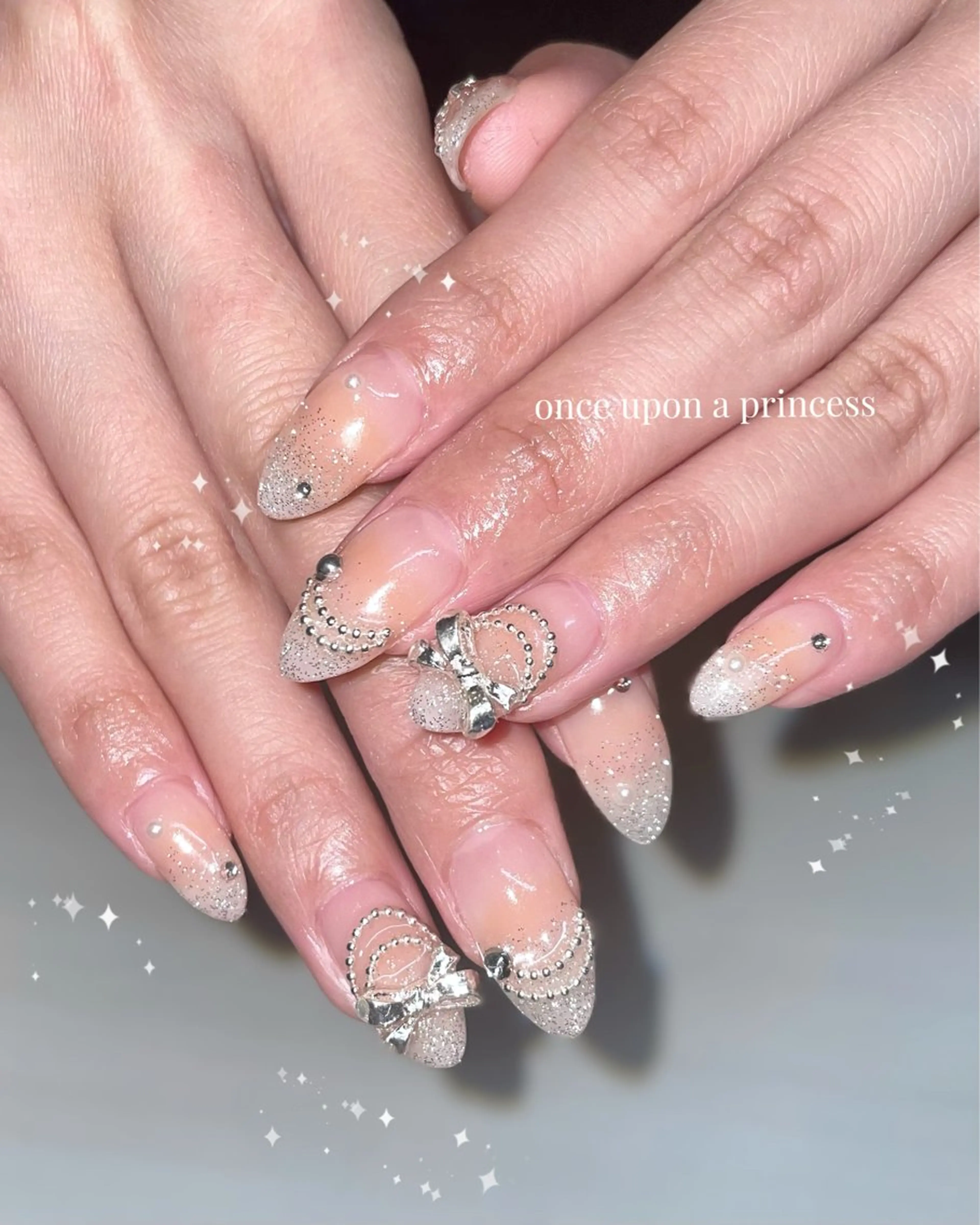 ネイル フラッシュネイル ハンドネイル Once upon a princessシェアサロンL'OM OSAKA所属・Once upon a princessのネイルデザイン