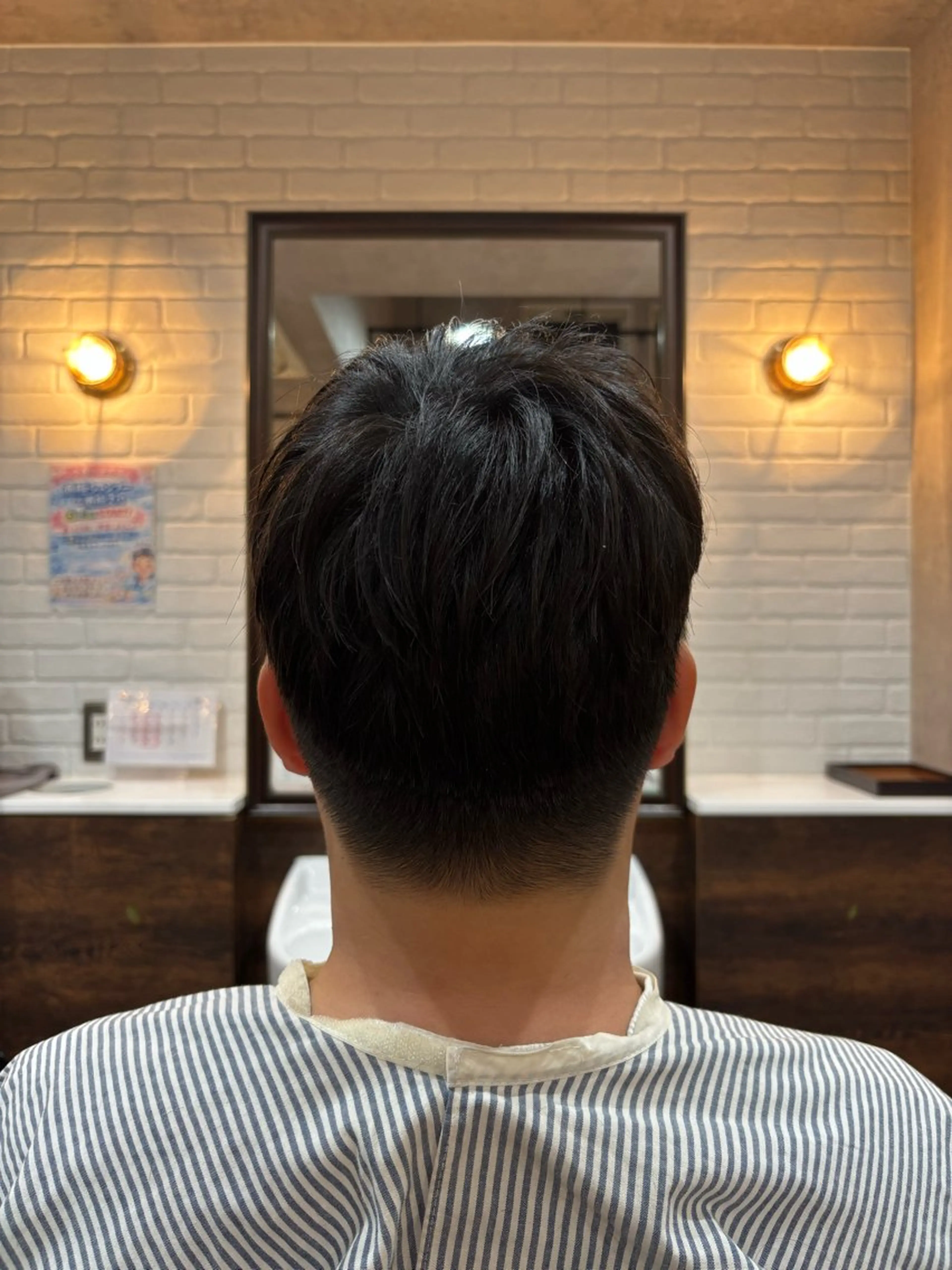 ショート メンズ 上田 美羽のヘアスタイル