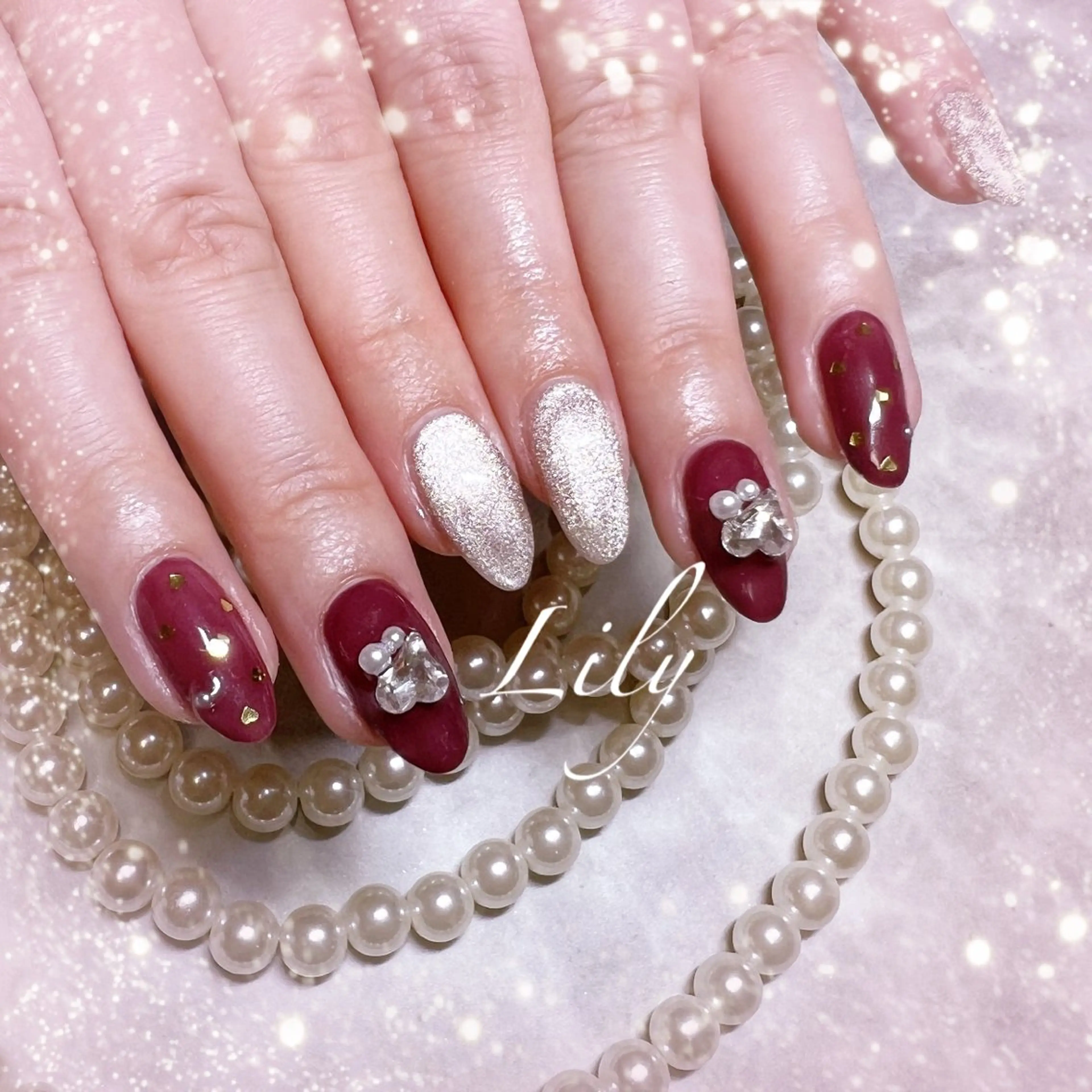 ネイル ハンドネイル Nailsalon Lilyのネイルデザイン