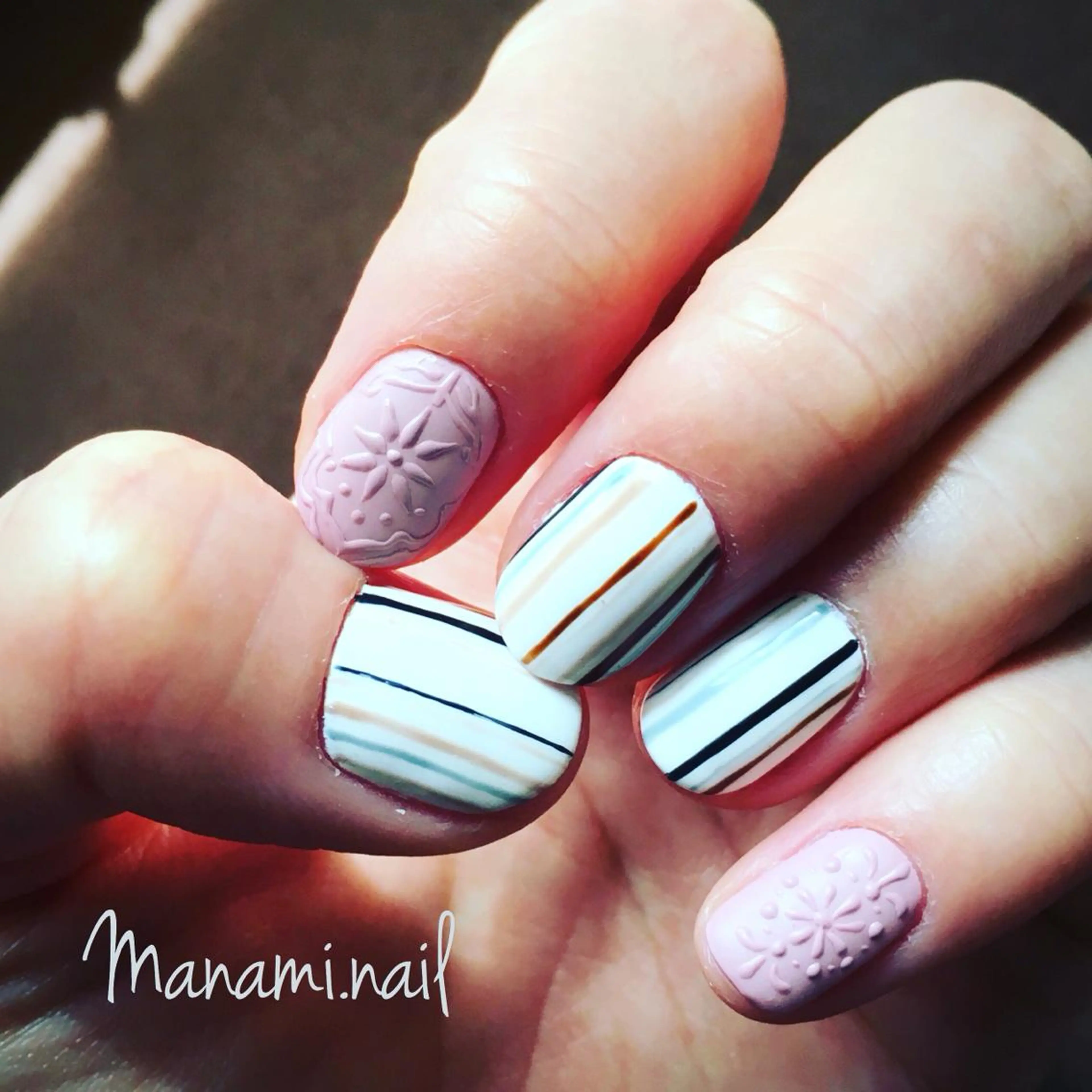 ネイル Loom所属・hrd manamiのネイルデザイン