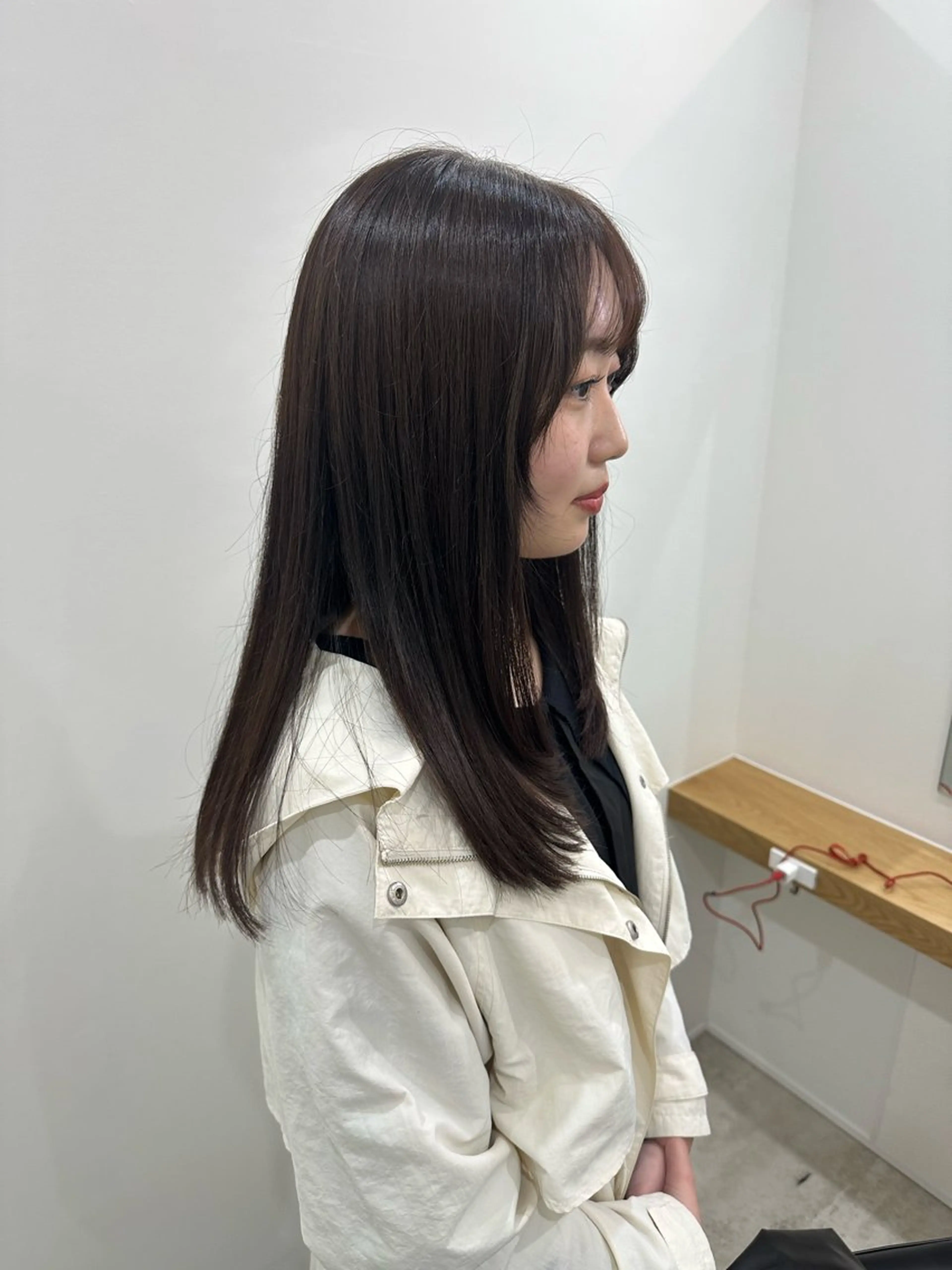 セミロング カラー カット ヘアカラー トリートメント ヘアセット/艶カラー 💐nao.のヘアスタイル