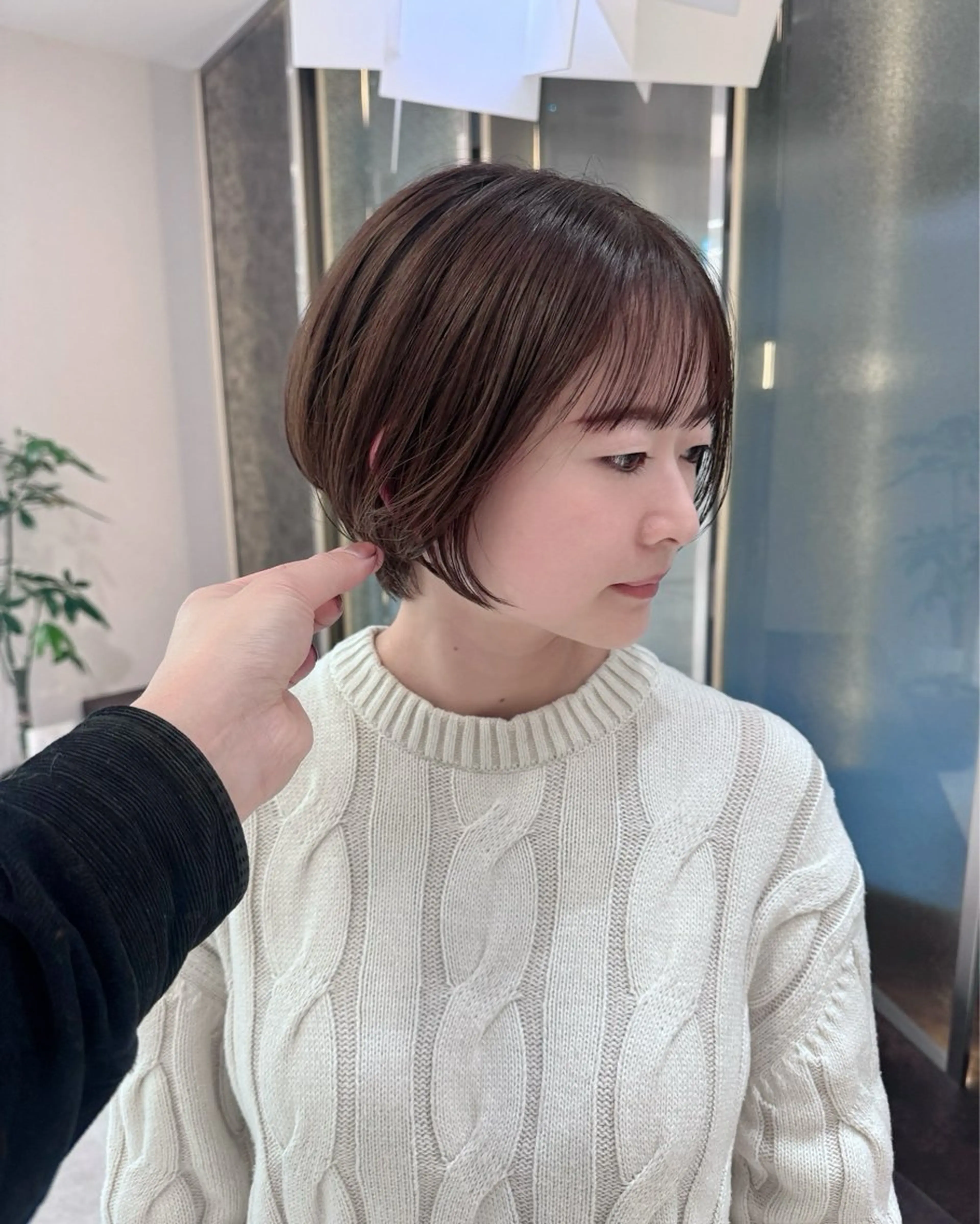 ショート カット ヘアカラー トリートメント foto所属・𝐁𝐋𝐔𝐄𝐓 /カット特化/荒井のヘアスタイル
