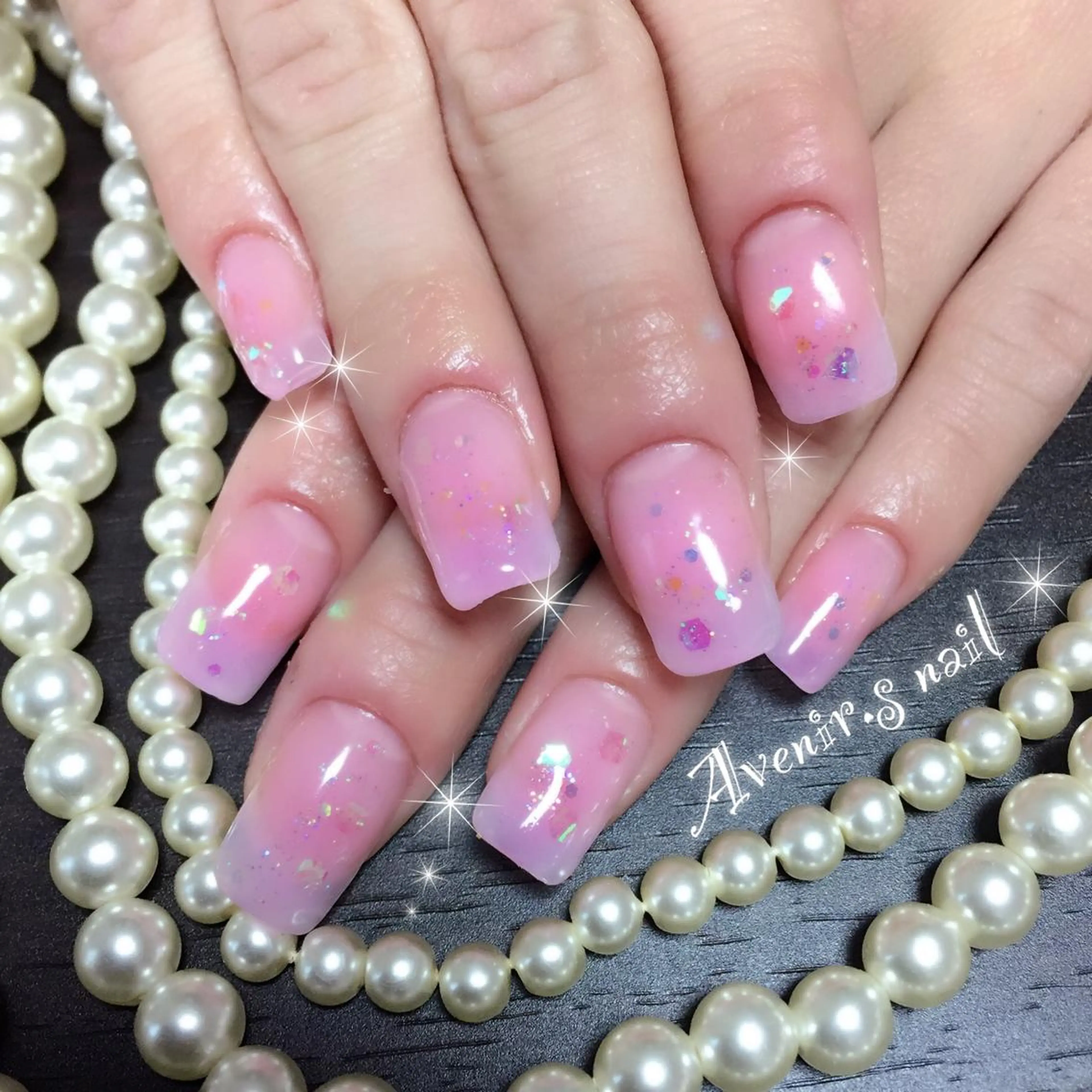 ネイル チークネイル スカルプネイル Home Salon Avenir.のネイルデザイン