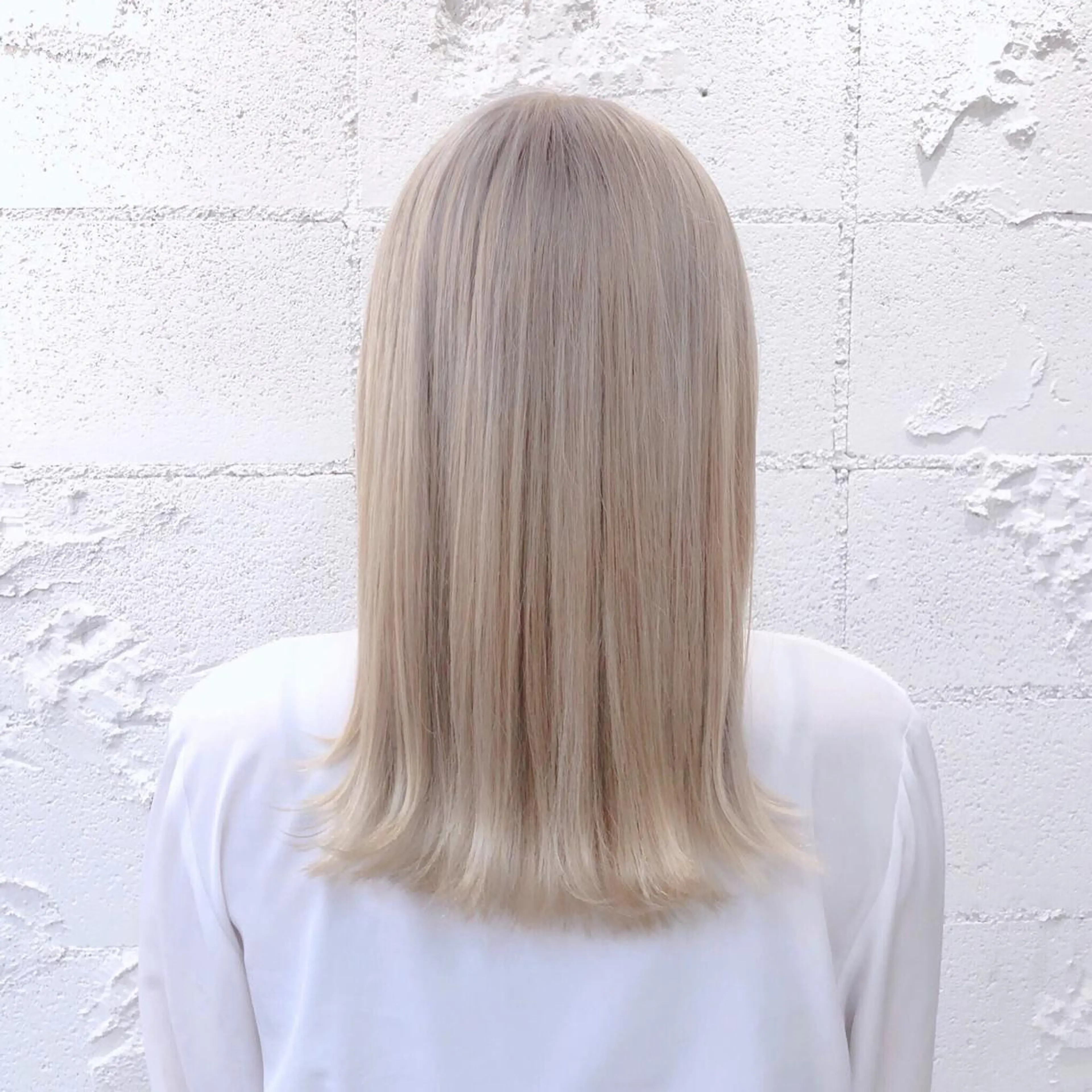 セミロング 韓国カットパーマ✂︎ Toshiのヘアスタイル