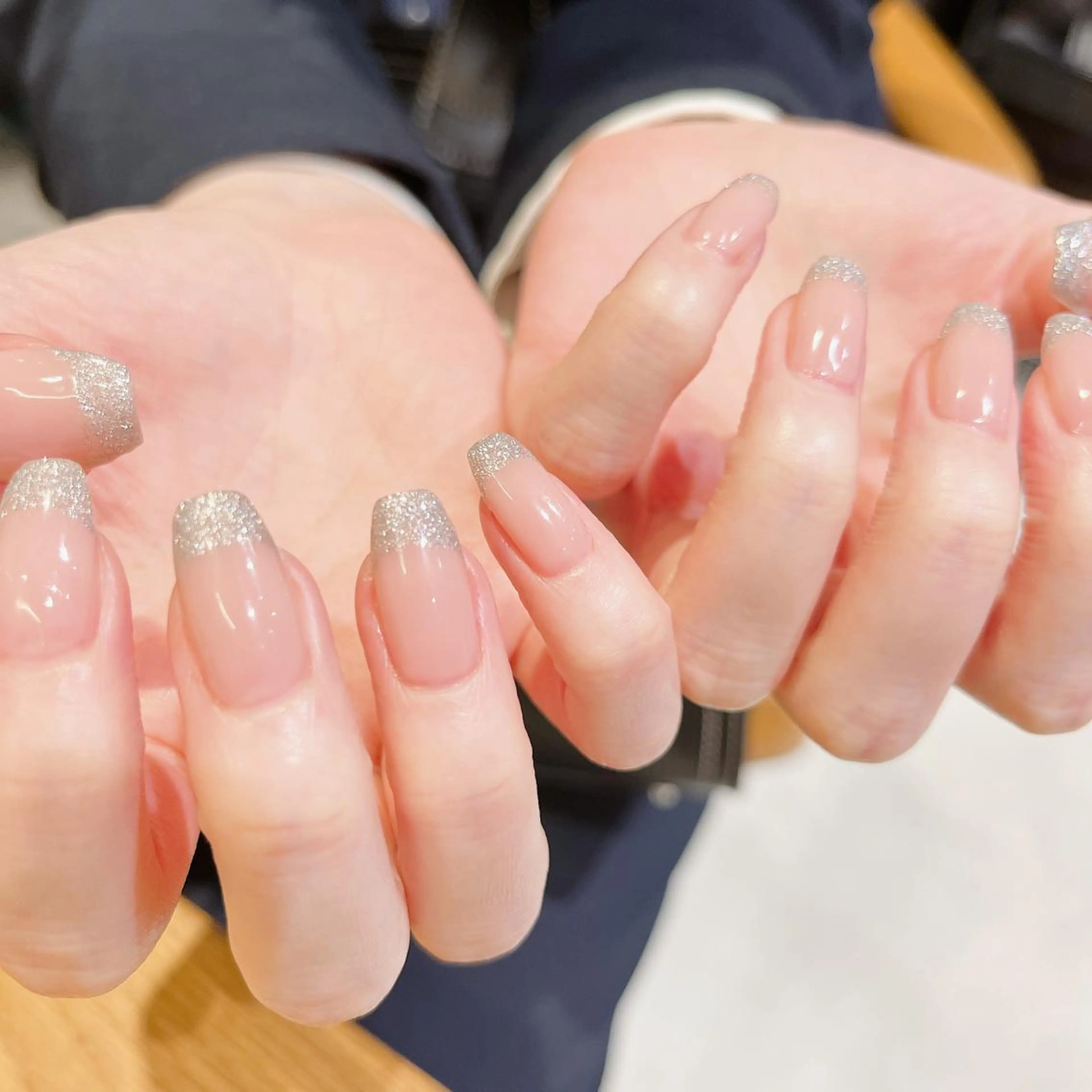 ネイル ラメ(グリッター) ハンドネイル 関谷 真登佳のネイルデザイン