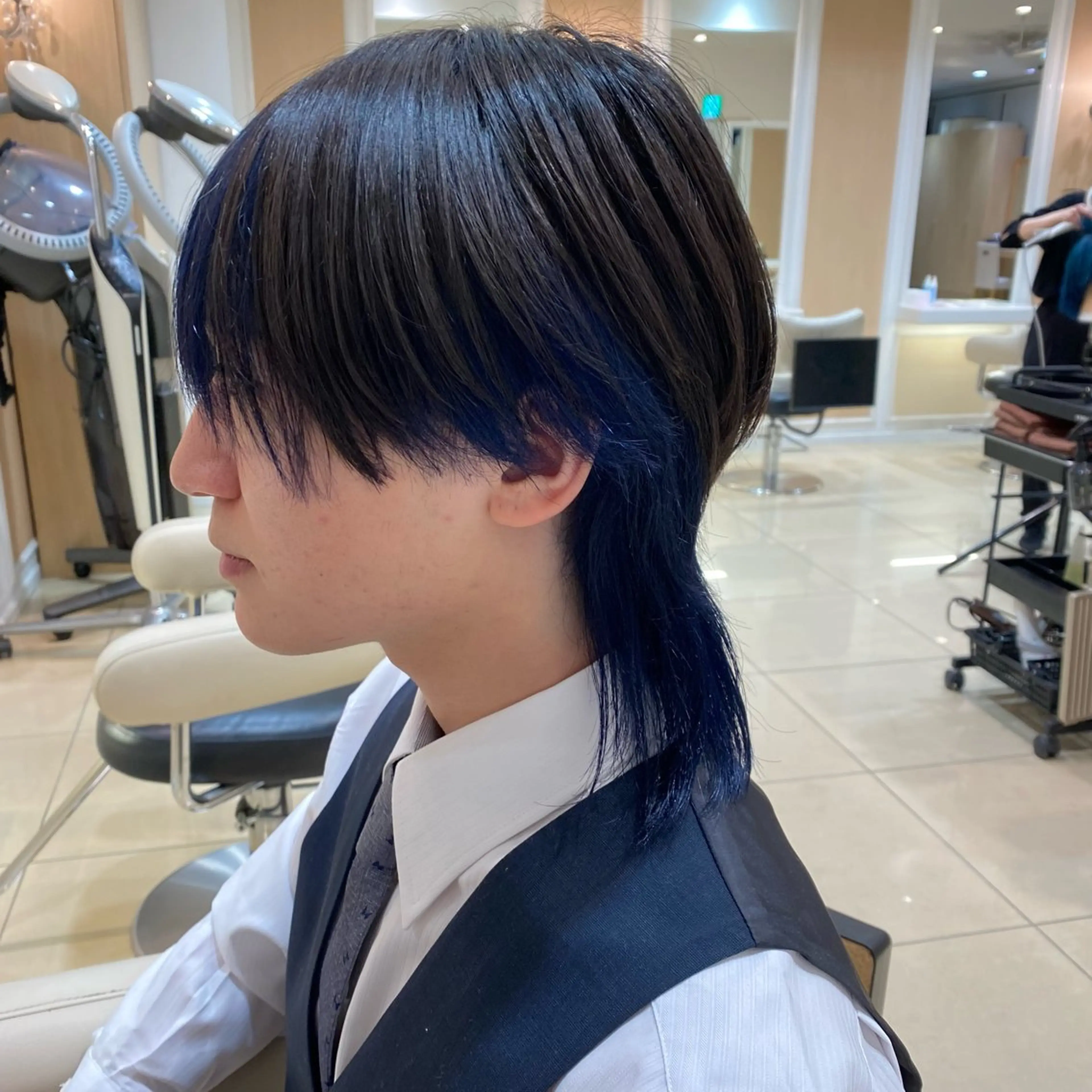 ショート カラー メンズ カット ヘアカラー メンズ特化型美容師 栗山勇人のヘアスタイル