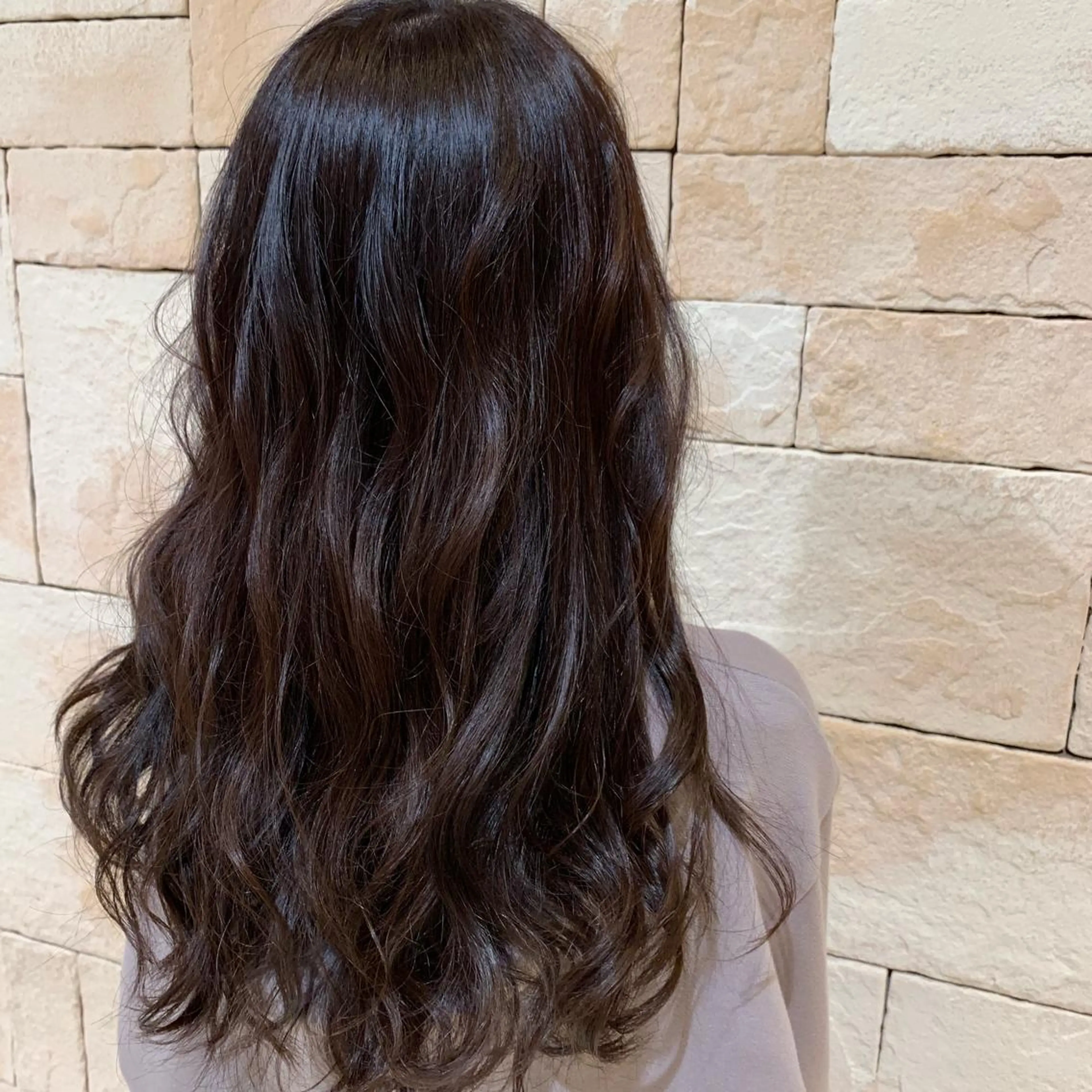 セミロング JUNYA 海外ガールヘアのヘアスタイル