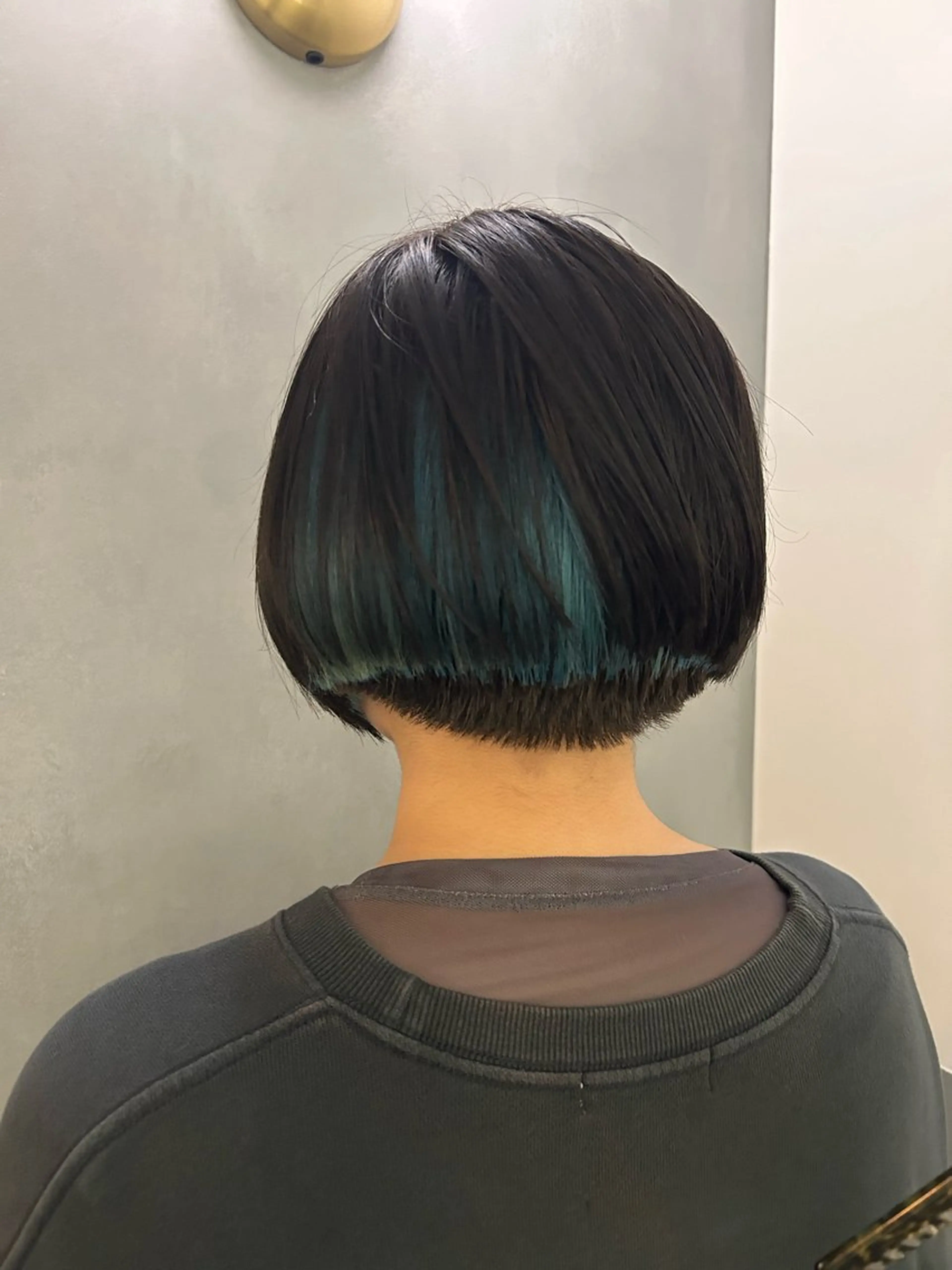 ショート カラー カット ヘアカラー トリートメント 🦖ミニボブ/ボブ /MOEKA🦕のヘアスタイル