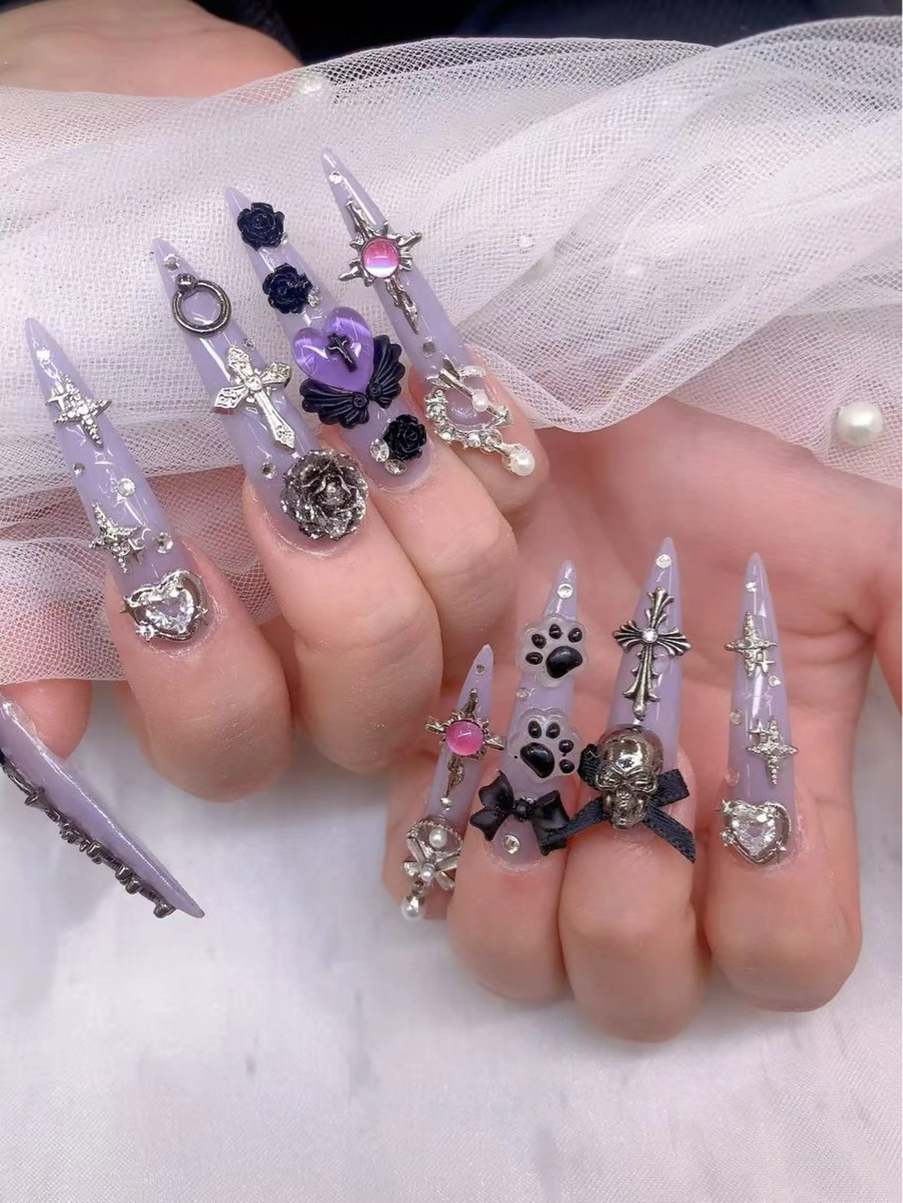 ネイル U・mi nail salon【長さ出し/パラジェル/持ち込み/定額ネイル/学割U24】所属・Uminail ゆうゆうのネイルデザイン