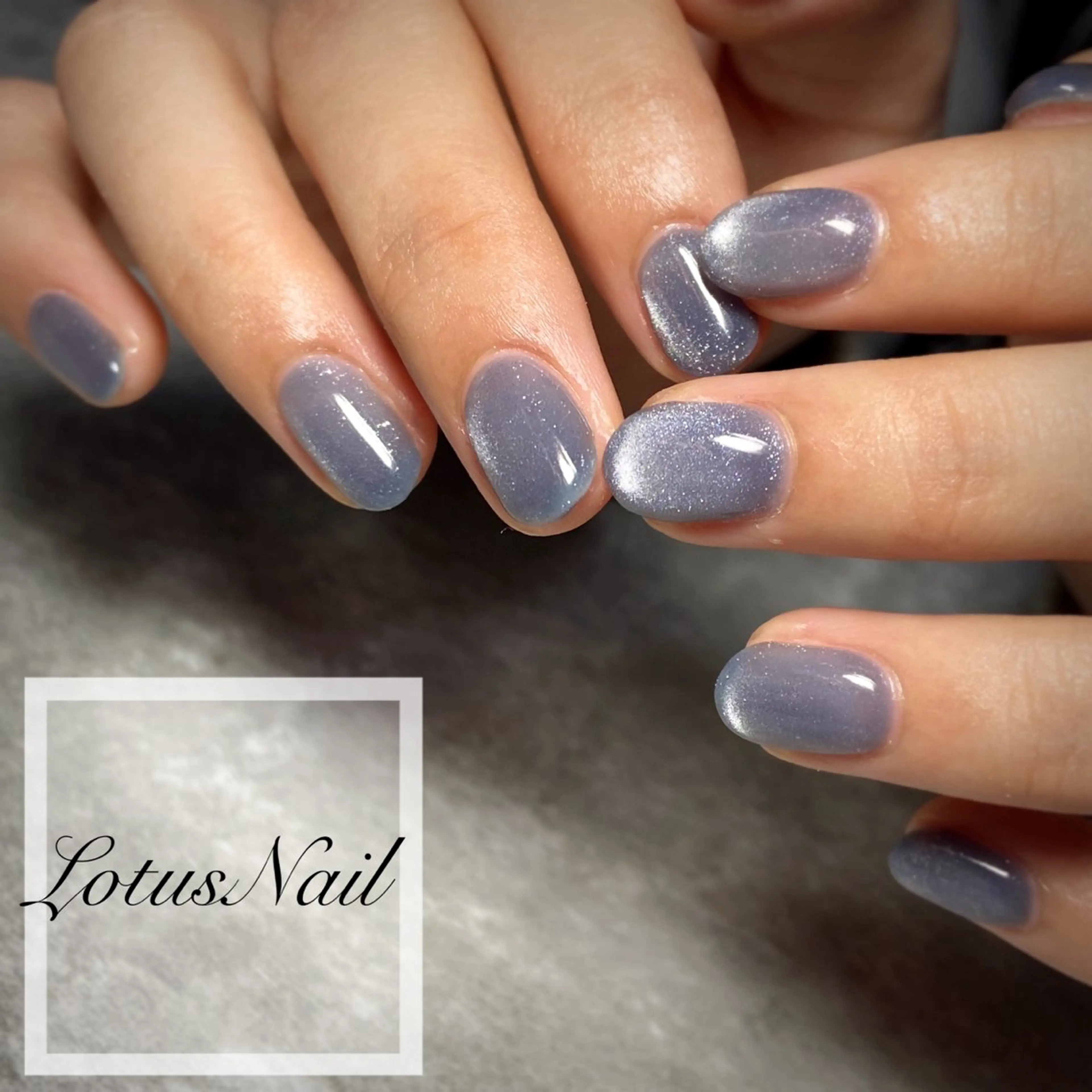 ネイル マグネットネイル Lotus Nailのネイルデザイン