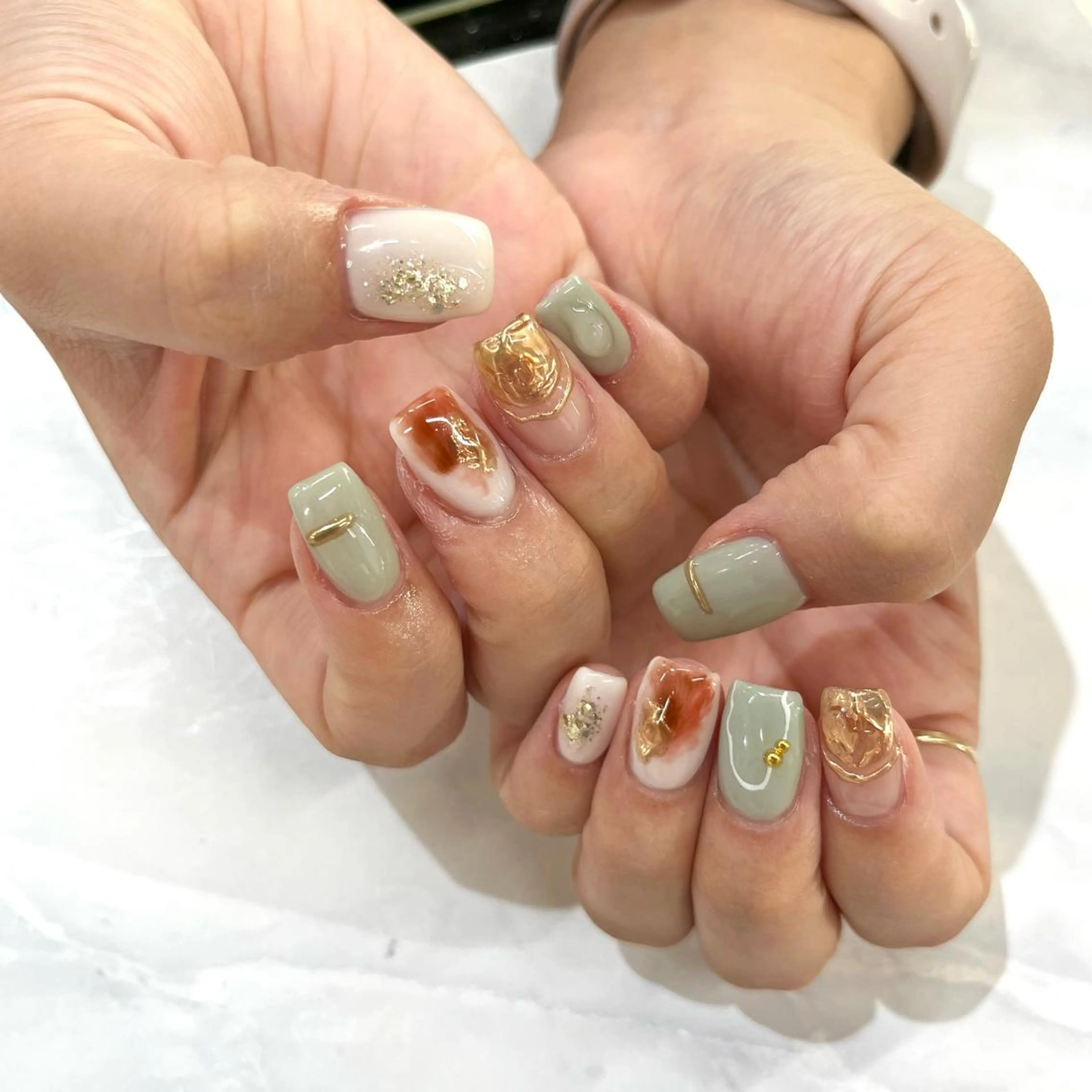 ネイル KODA308 Saoriのネイルデザイン