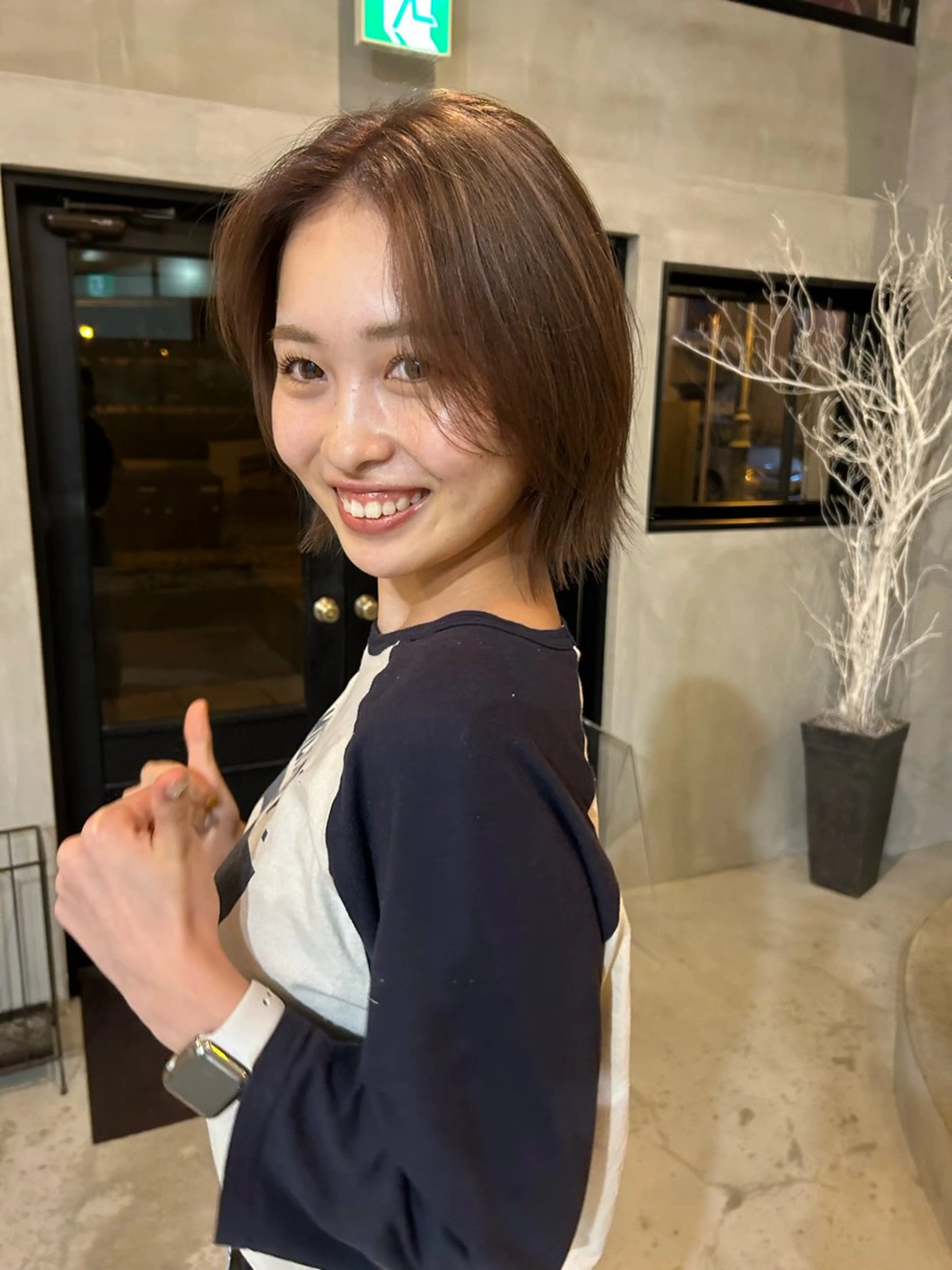 カラー Piu-所属・古澤 芽依のヘアスタイル