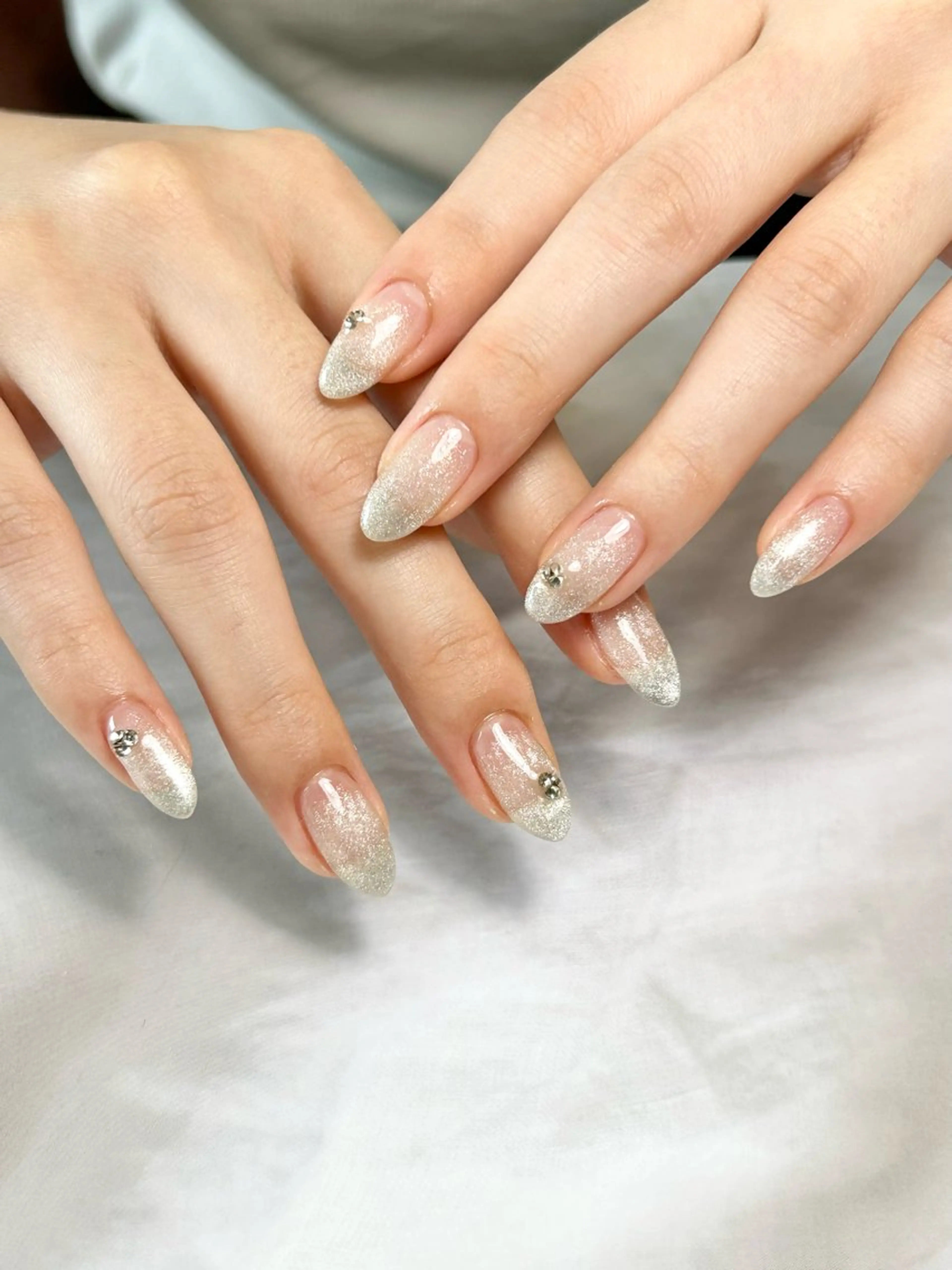 ミディアム 濱嶋 結菜のネイルデザイン