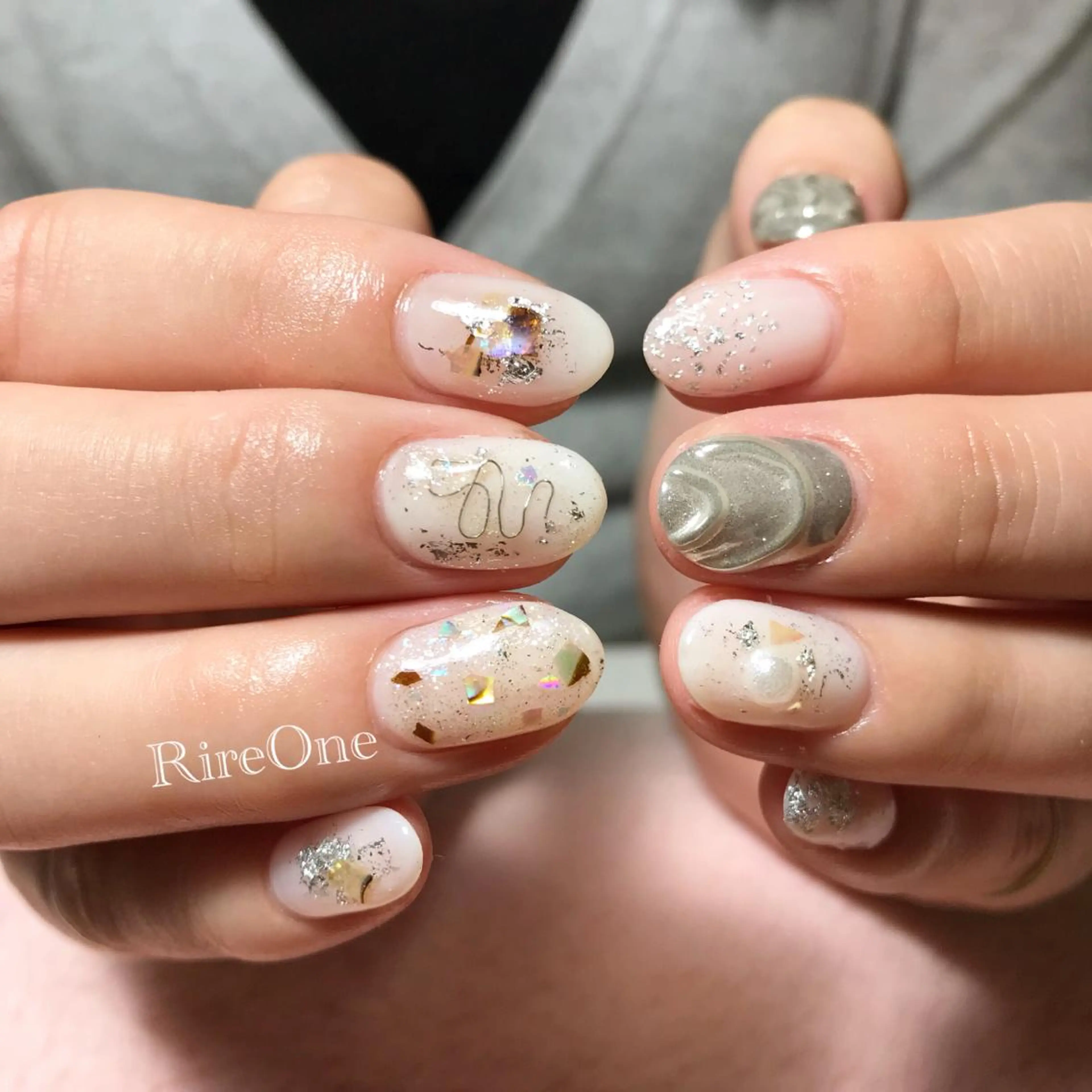 ネイル ニュアンスネイル RireOne ~リルワン~のネイルデザイン