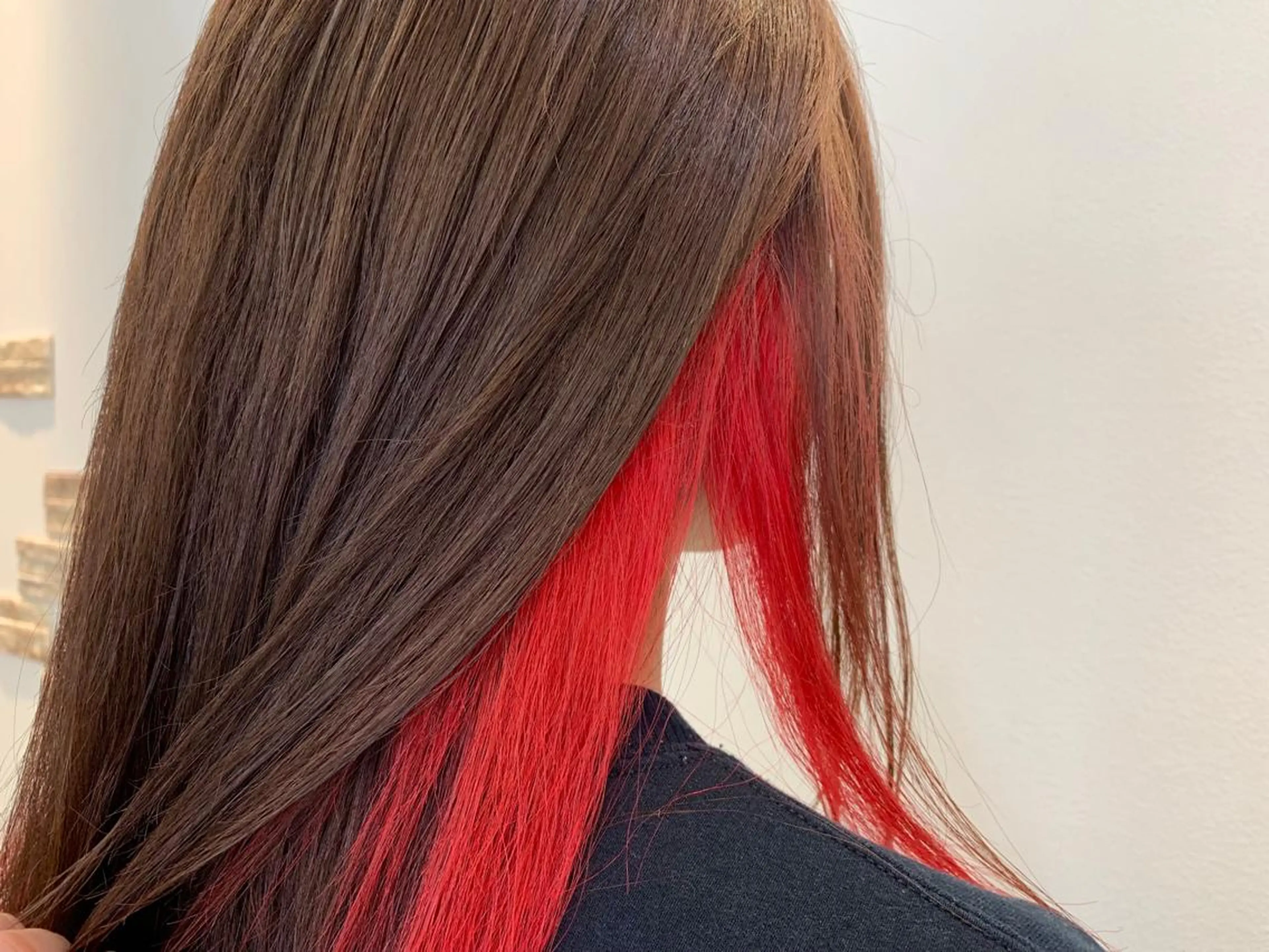 ミディアム カラー ブリーチ/ヘアセット 【𝙍𝙞𝙣𝙤】のヘアスタイル