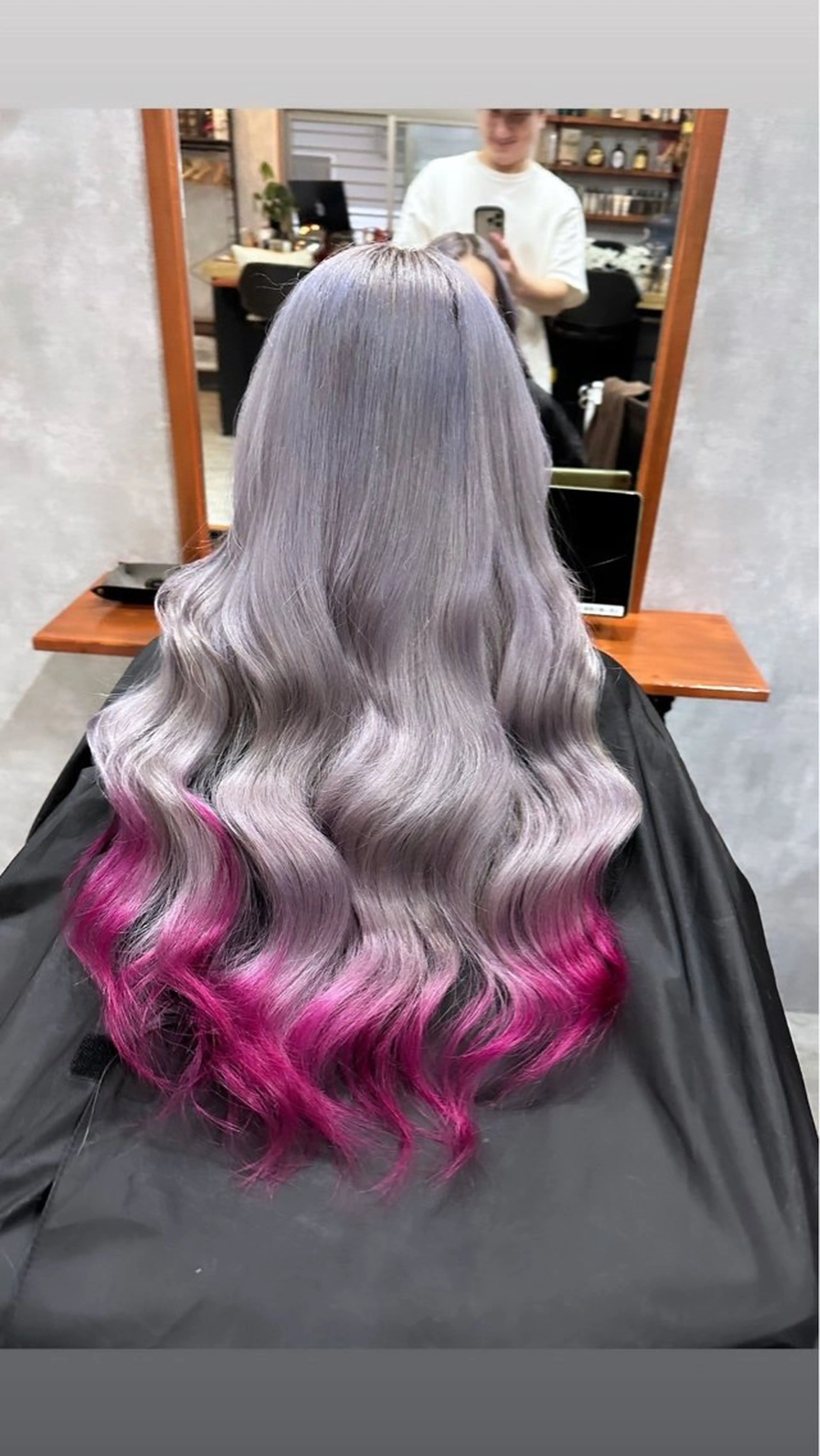 ロング カラー C'LD Hair Produce【シールドヘアープロデュース】所属・シールドヘアー/那覇 /縮毛矯正/ブリーチのヘアスタイル