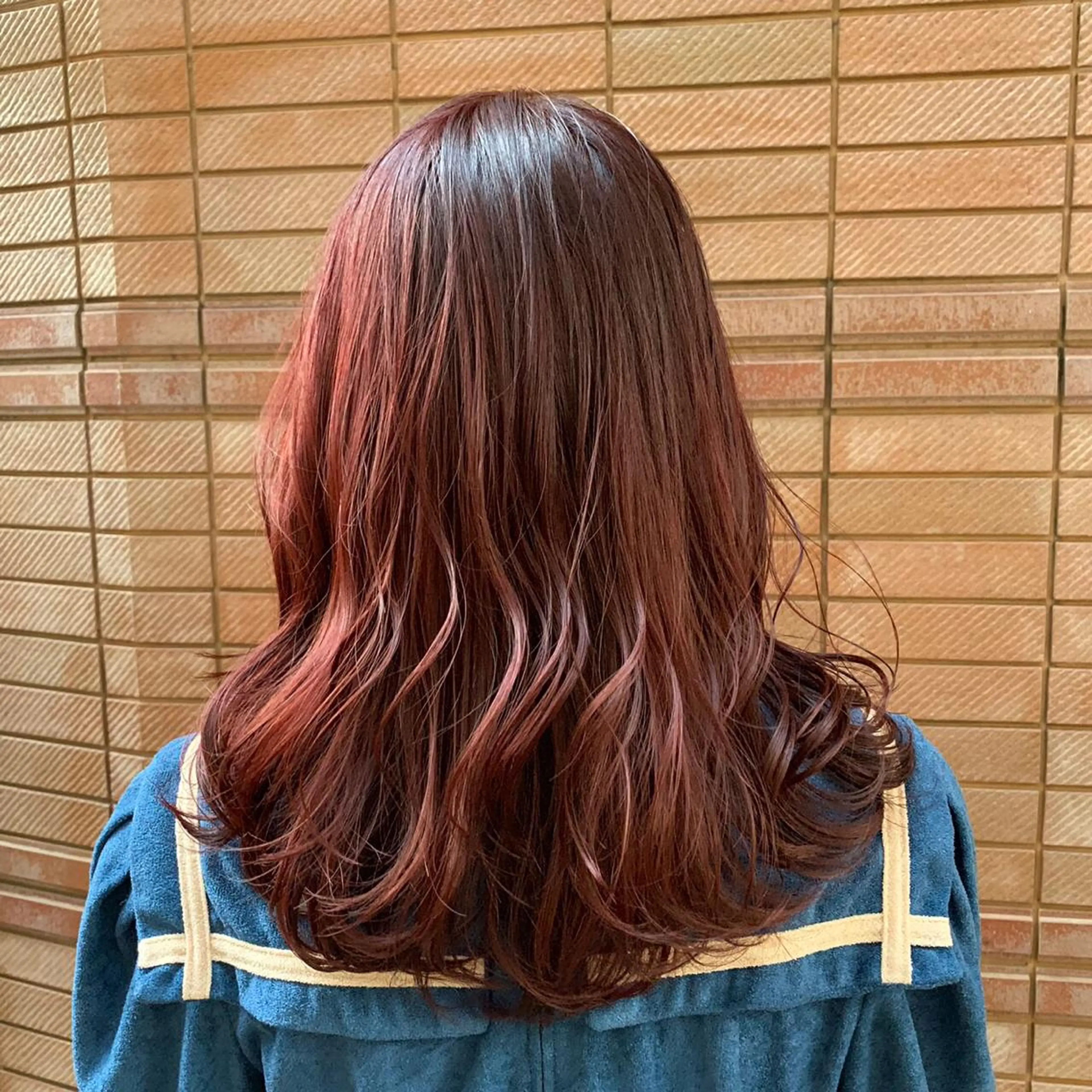 ミディアム カラー RUKA 美容院×ネイリストのヘアスタイル