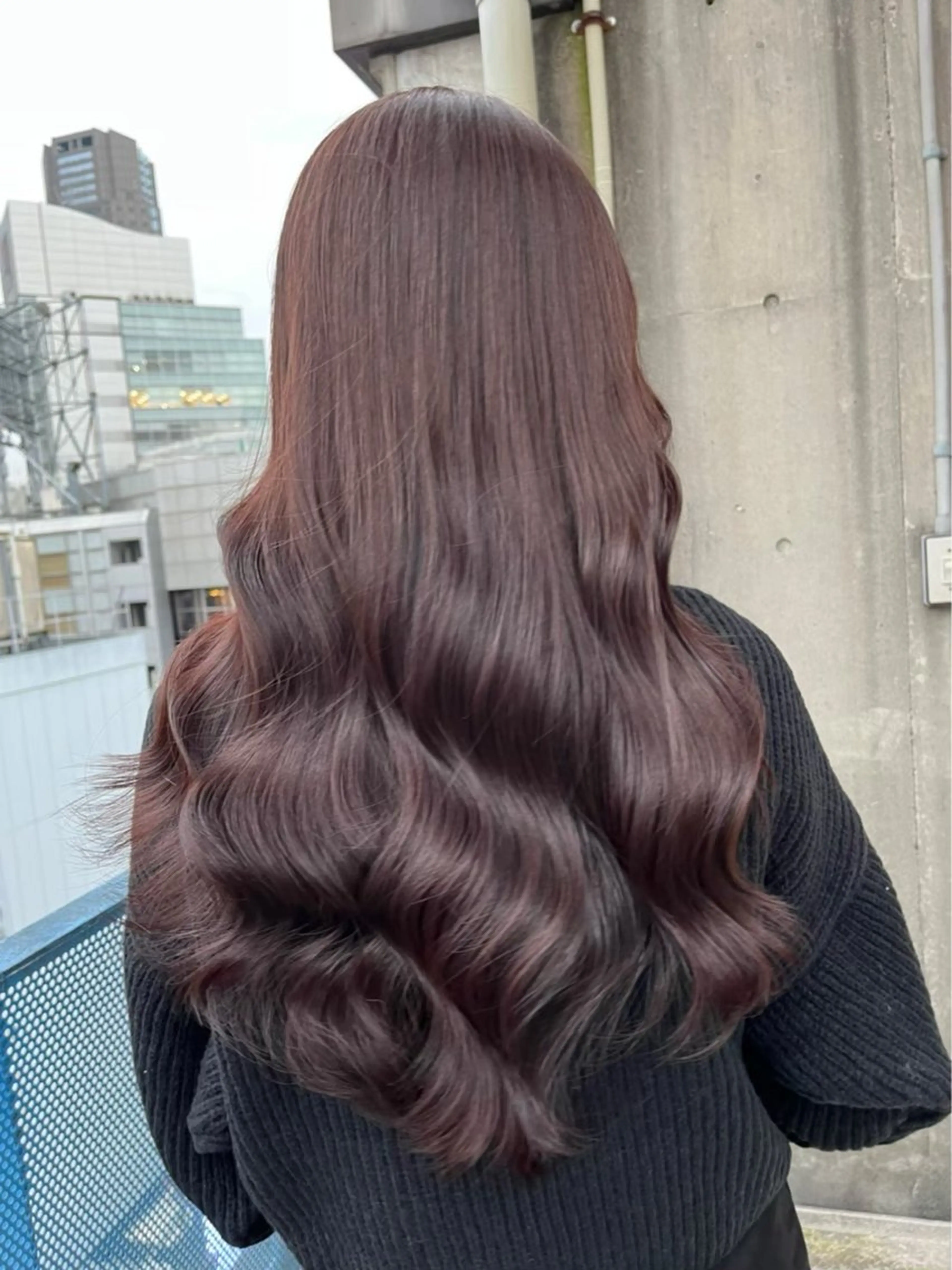 ロング カラー BABY 艶髪暗髪ヘア💖達人のヘアスタイル