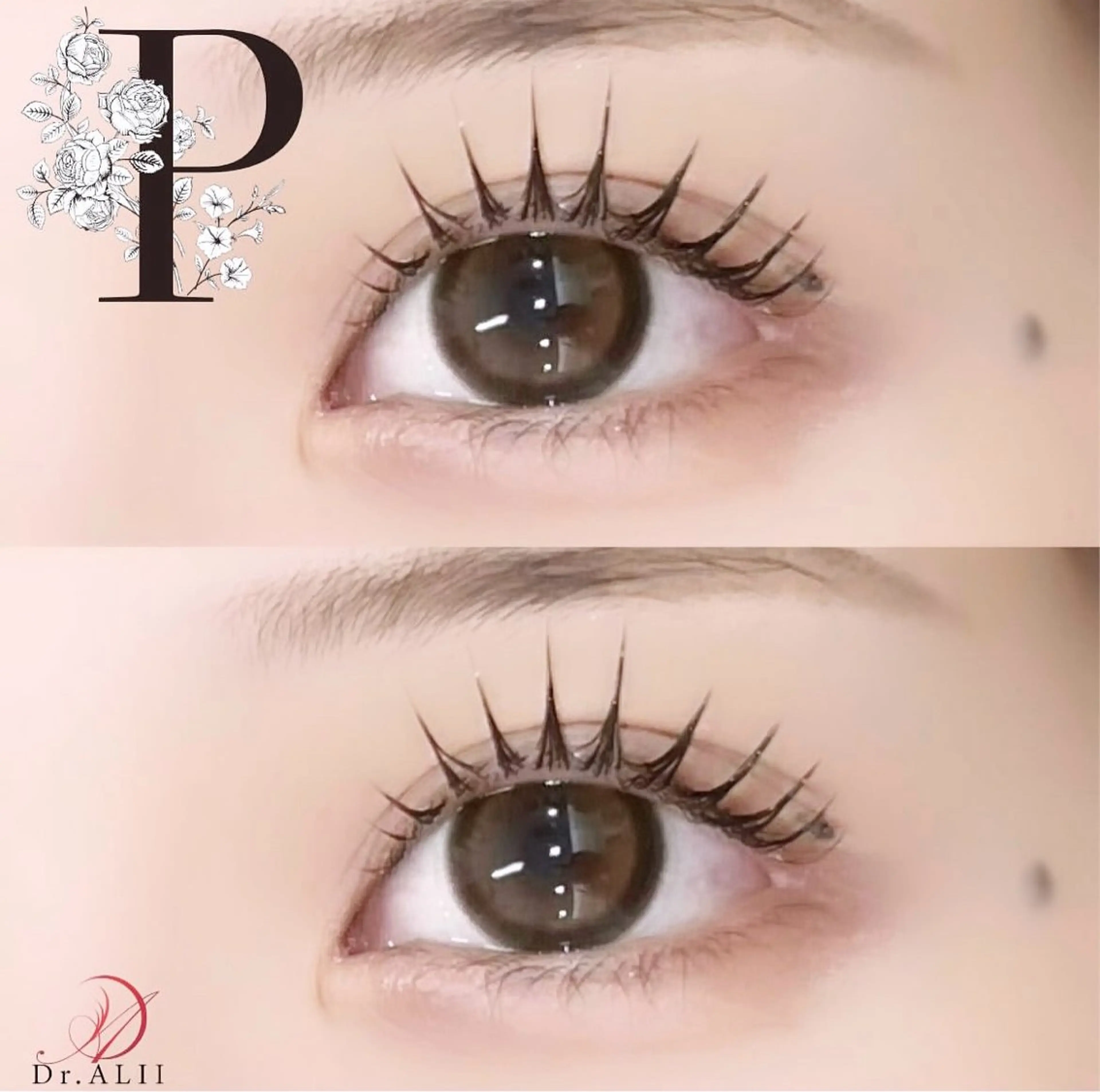 マツエク・マツパ ナチュラル パリジェンヌラッシュリフト マツパ Dr.ALII岐南店所属・Dr.ALII 岐南店　鈴村のマツエク・マツパデザイン