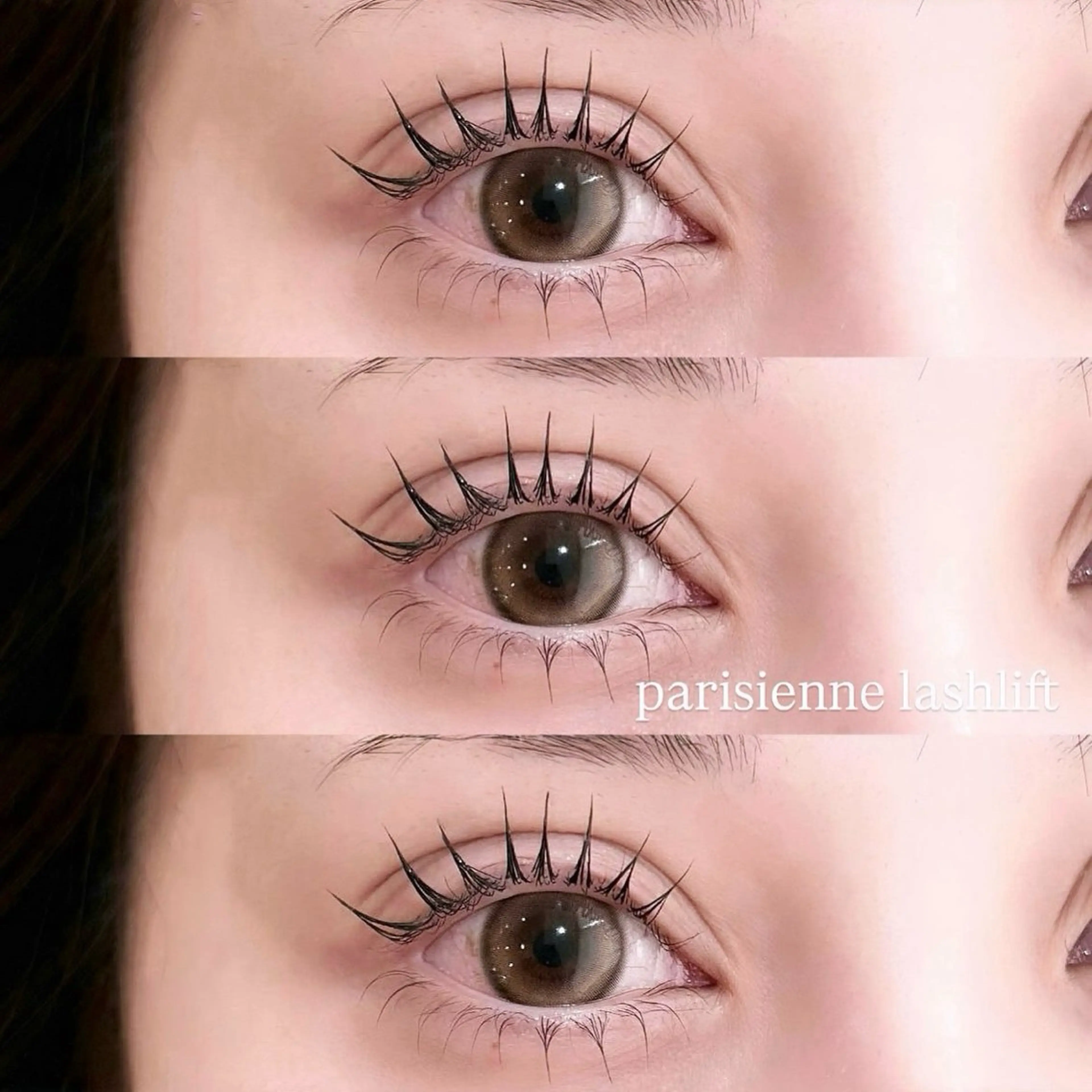 マツエク・マツパ パリジェンヌラッシュリフト 一重×まつ毛パーマ マツパ 千島 里歩のマツエク・マツパデザイン