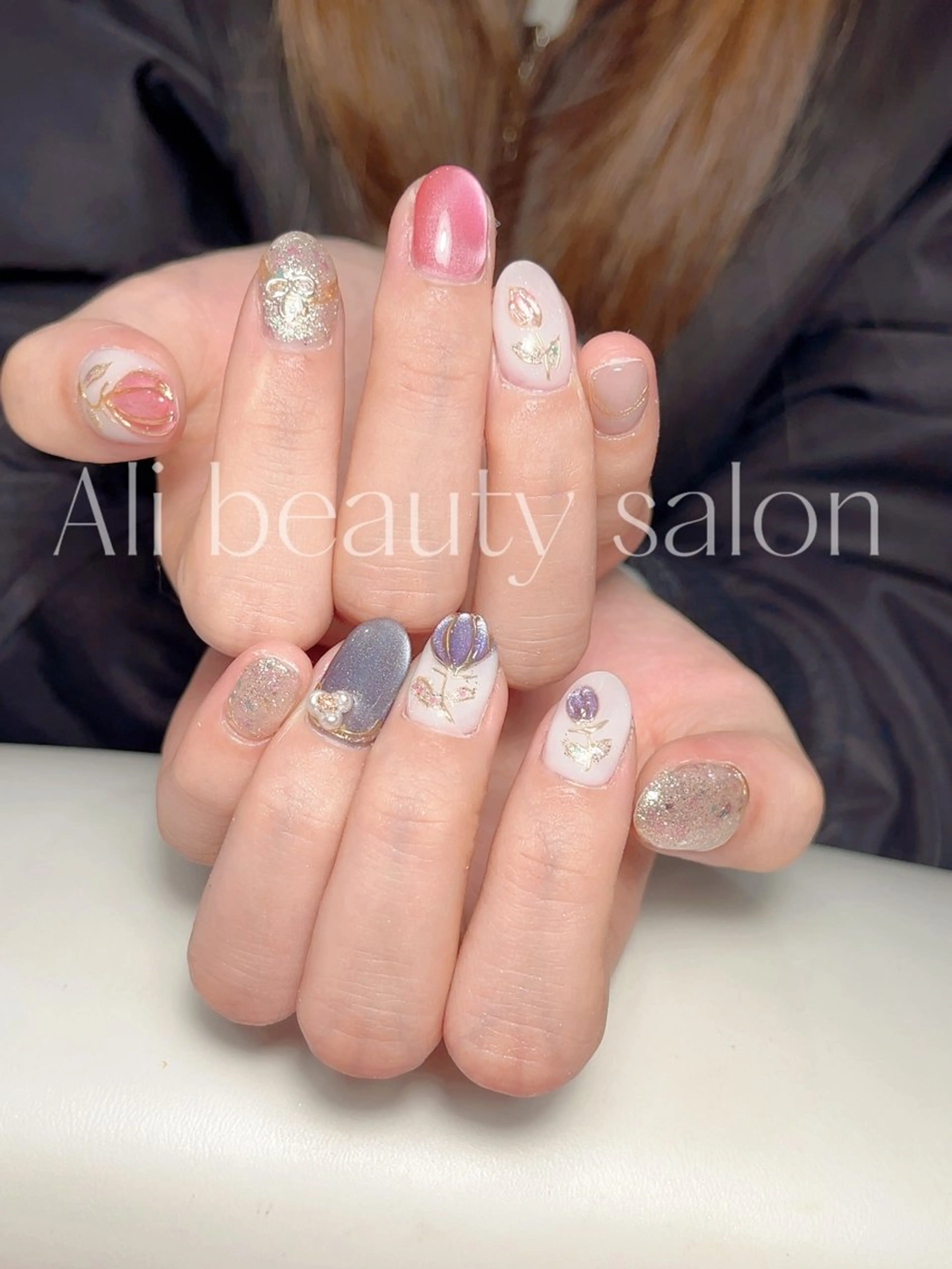 ネイル ハンドネイル Ali 新小岩 ネイル専門のネイルデザイン