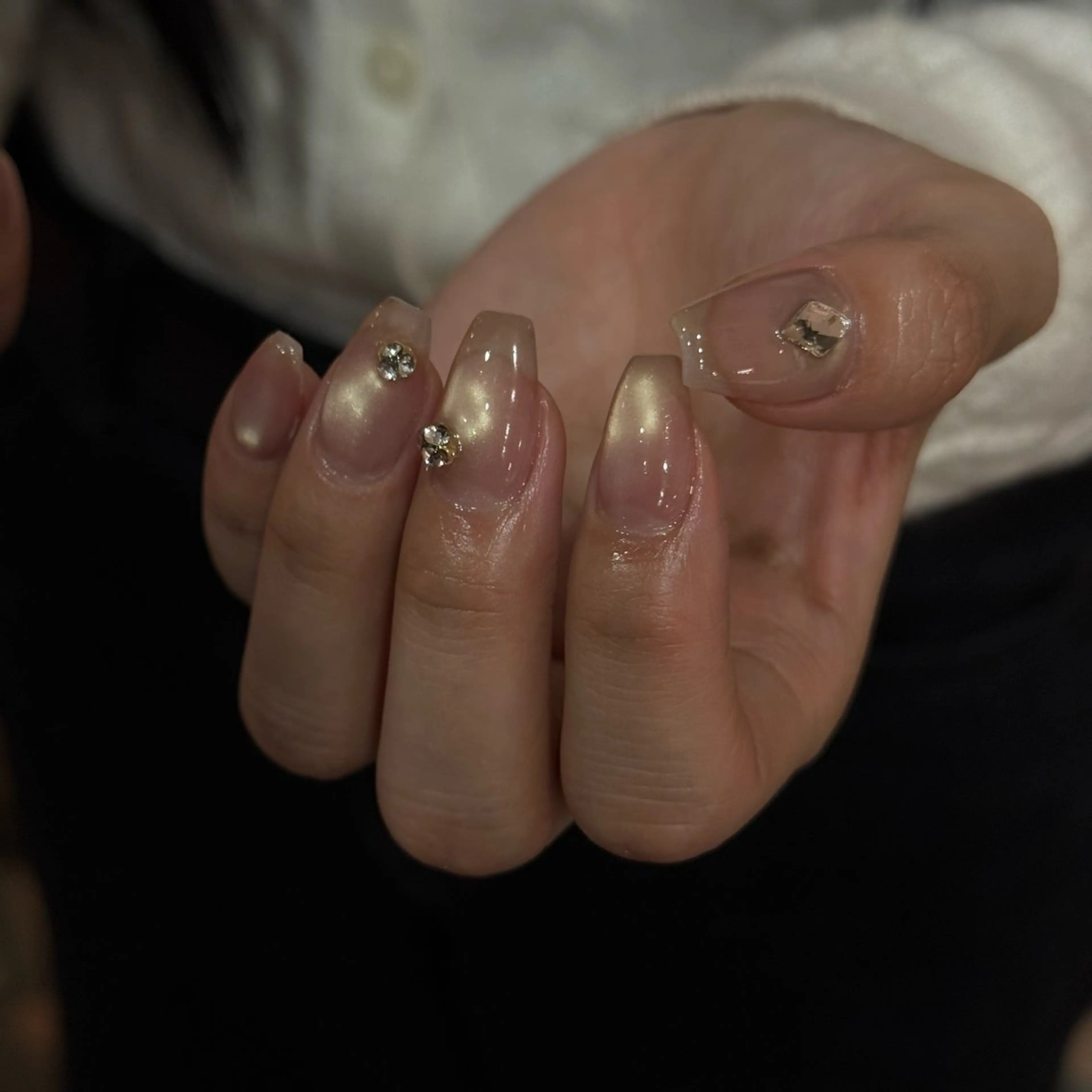 ネイル マグネットネイル ハンドネイル new.ed/ staffのネイルデザイン