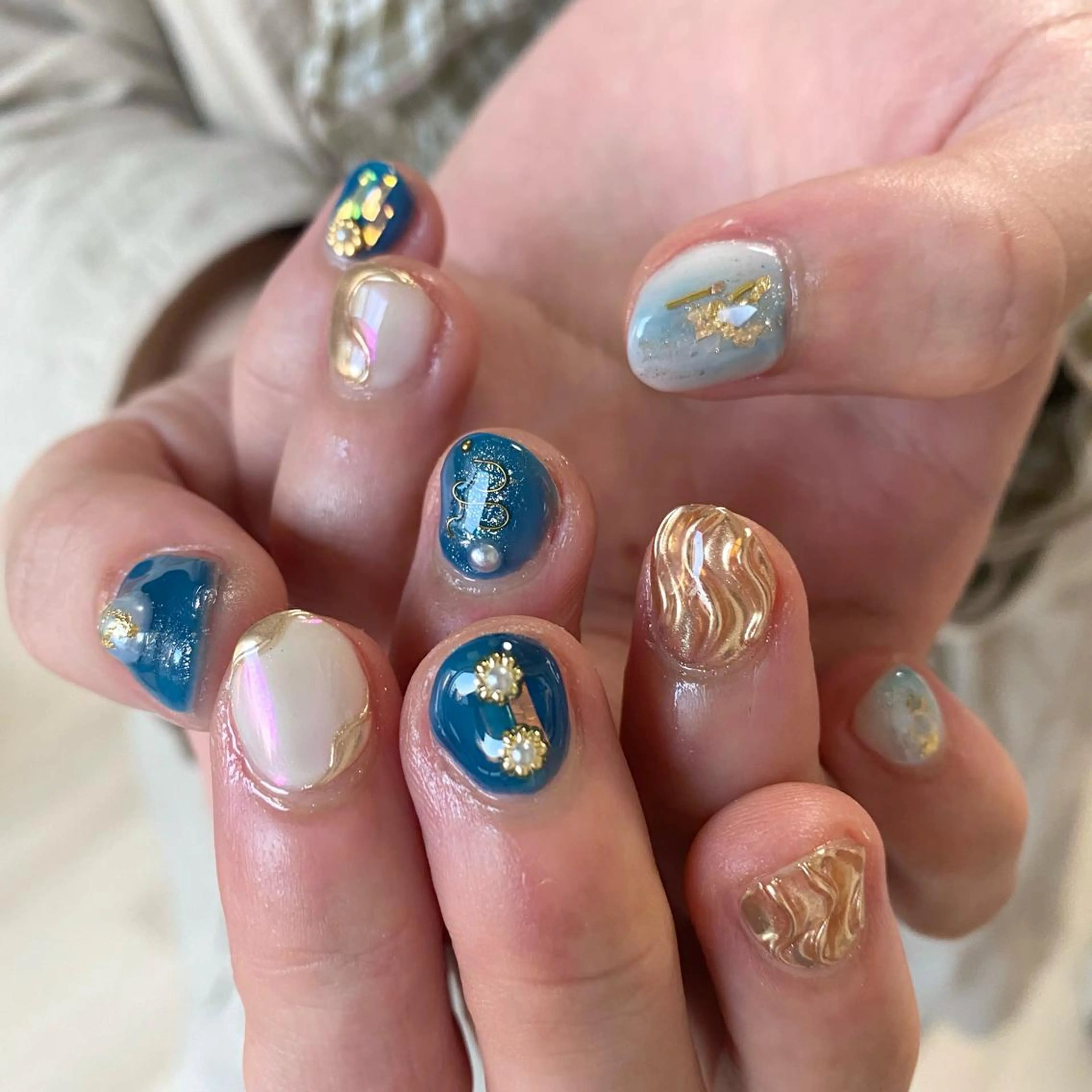 ネイル ハンドネイル Blomeel Nailのネイルデザイン