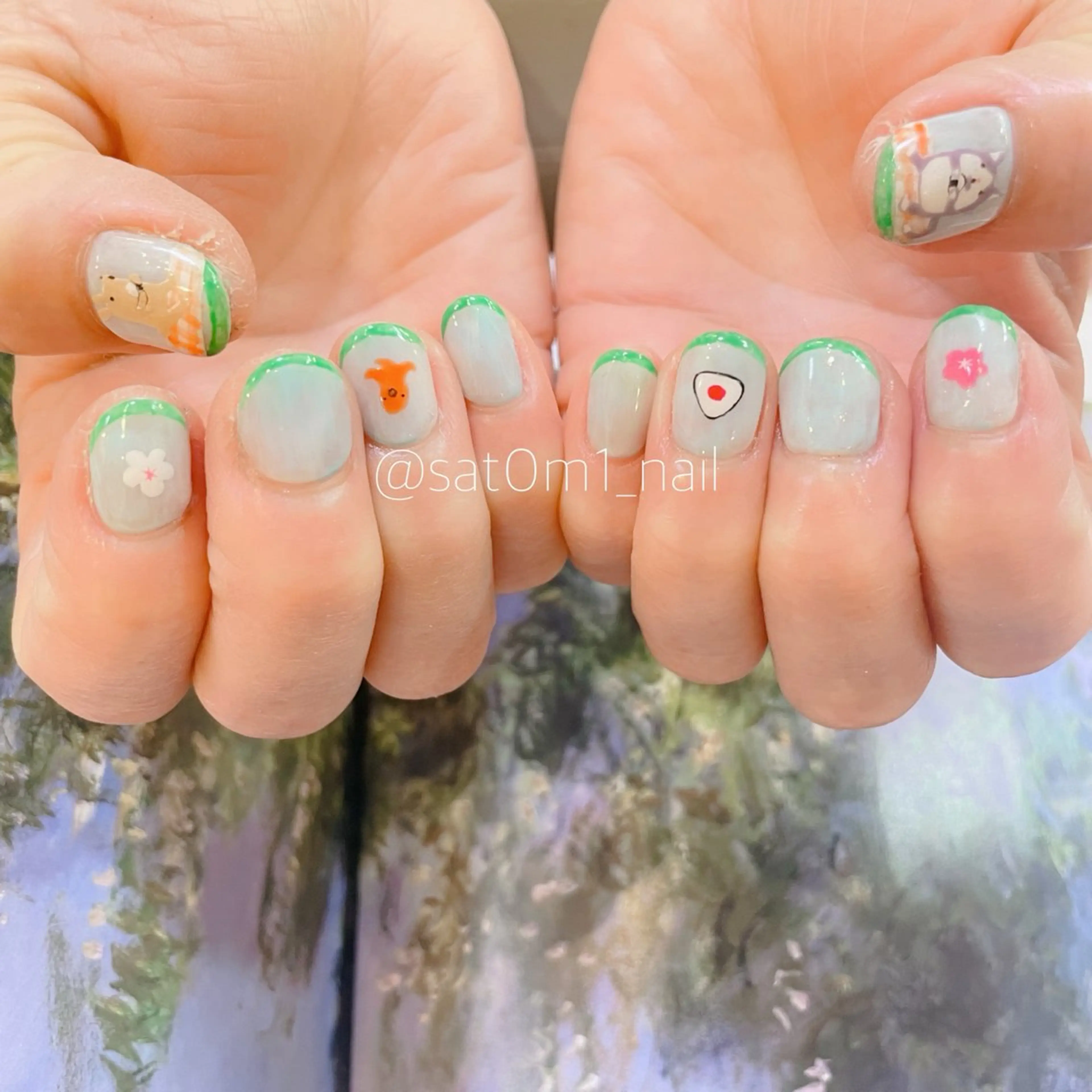 ネイル 自由が丘✳︎奥沢 nail söpöのネイルデザイン