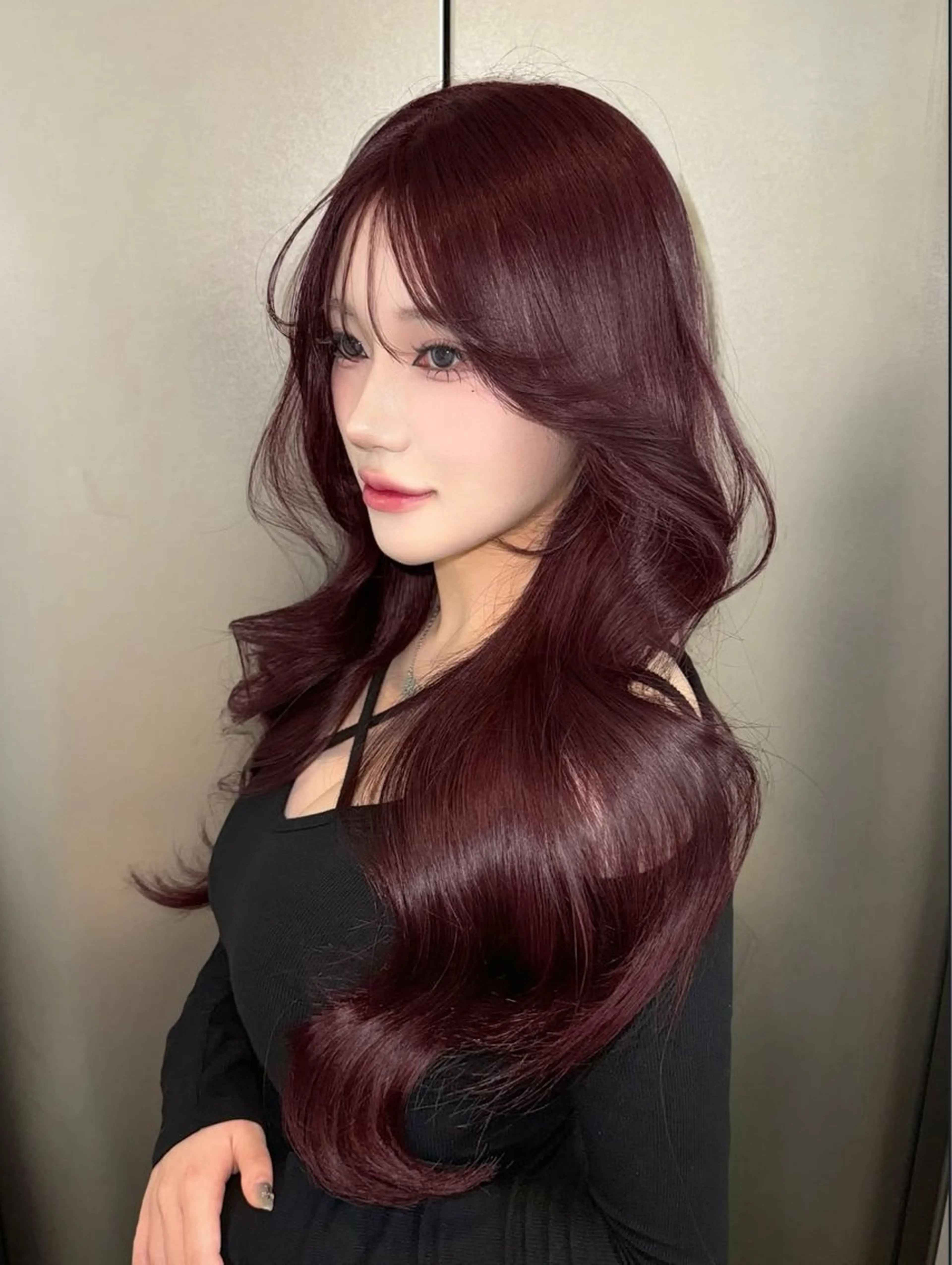 ロング カラー miuru/網紅ヘア 🇨🇳レイヤーのヘアスタイル