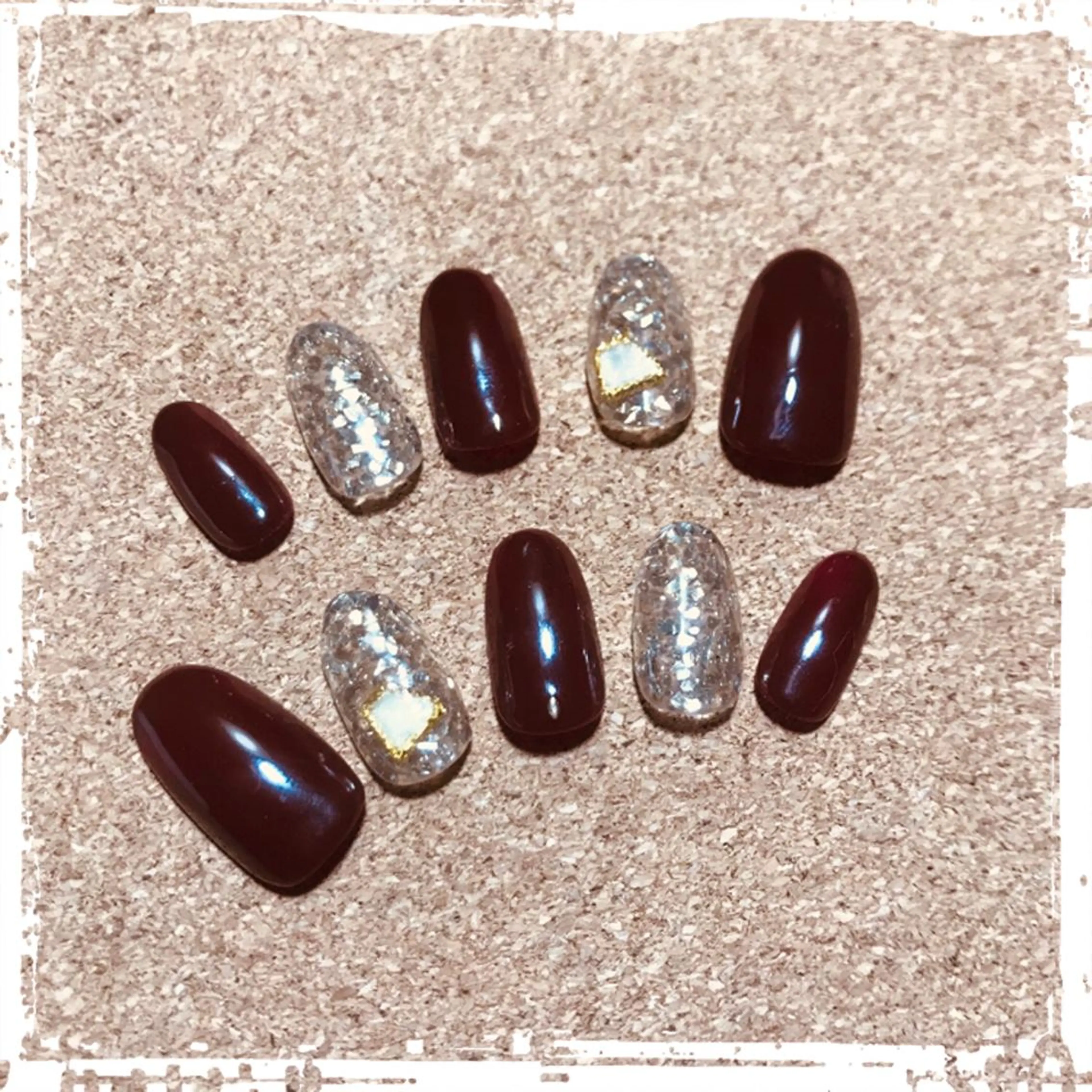 ネイル ネイルチップ ECLAT エクラ所属・寺山 千鶴のネイルデザイン