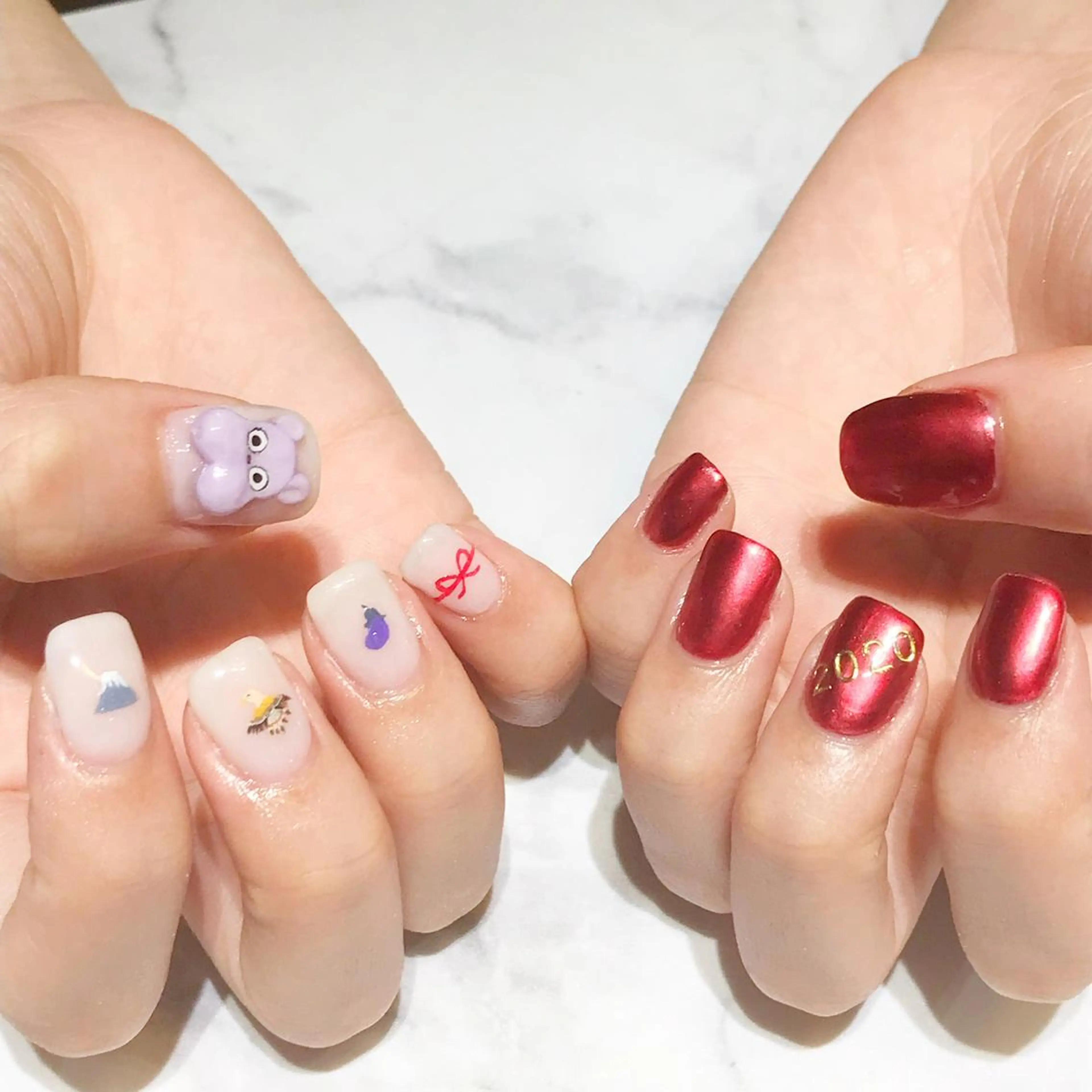 ネイル ジェルネイル YUN 💅のネイルデザイン