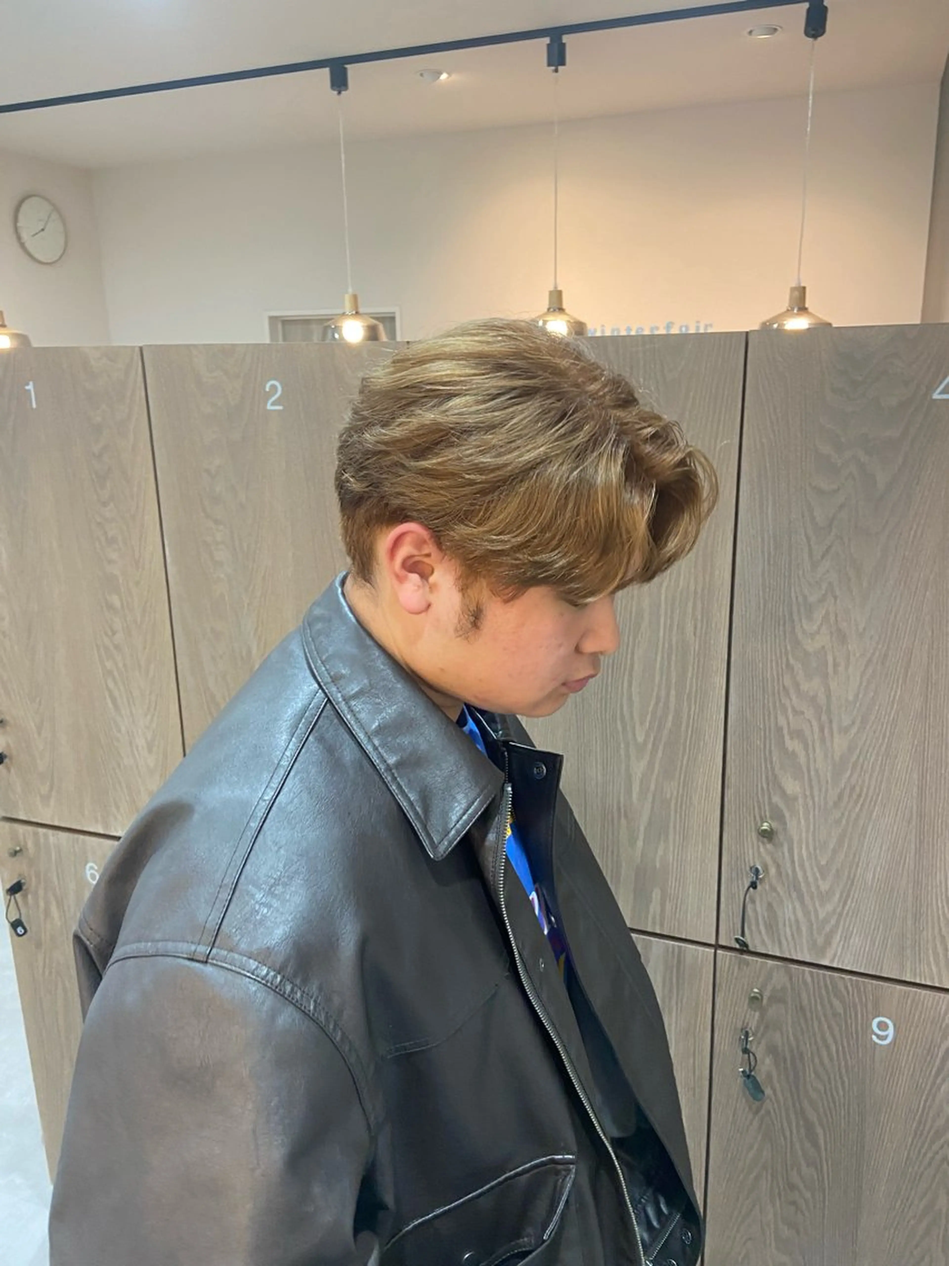 ショート メンズ ヘアカラー LE-PLA Citta 大雅のヘアスタイル